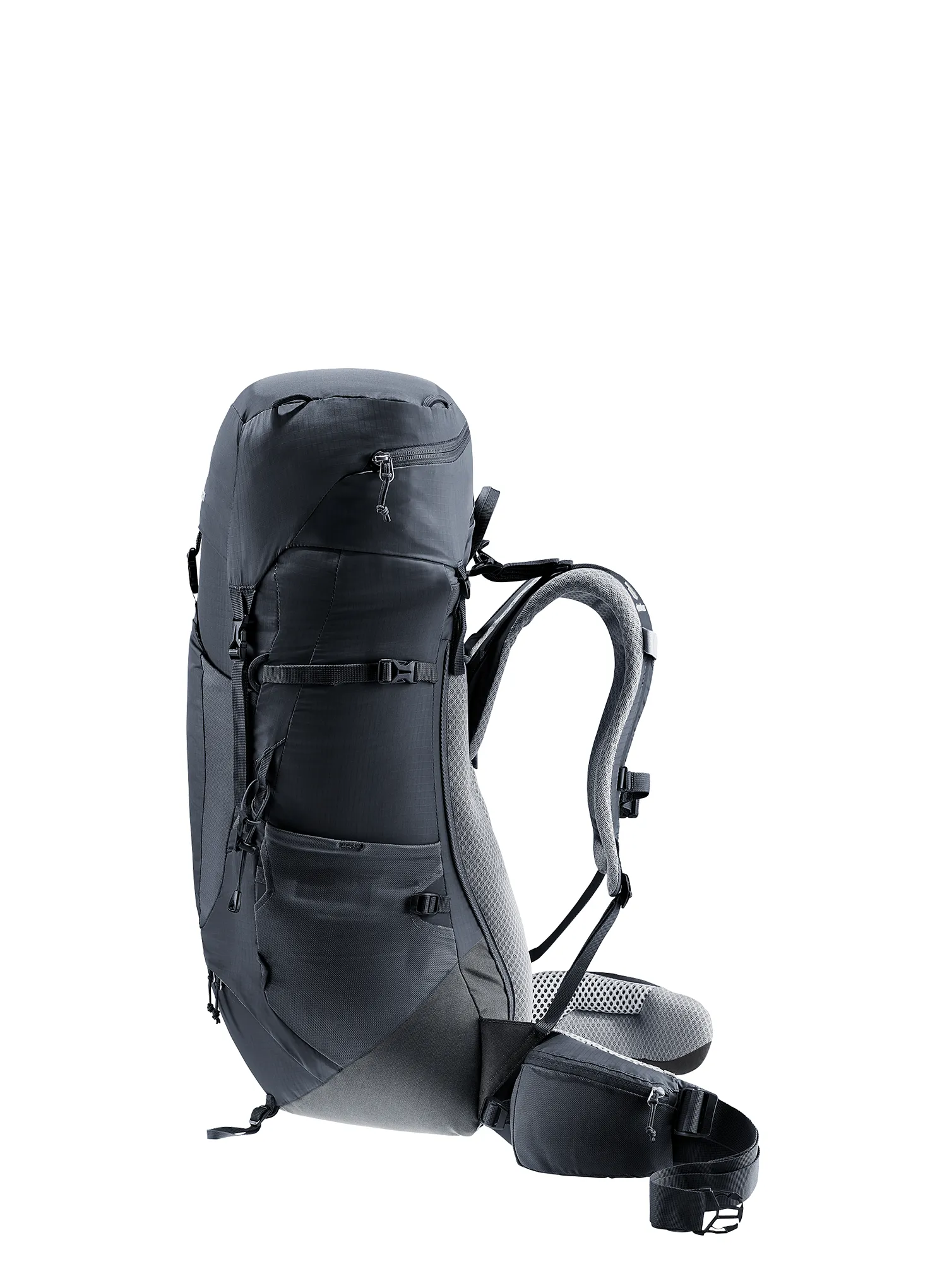 Ženski pohodniški nahrbtnik Deuter Aircontact Lite 35 + 10 SL - black/graphite