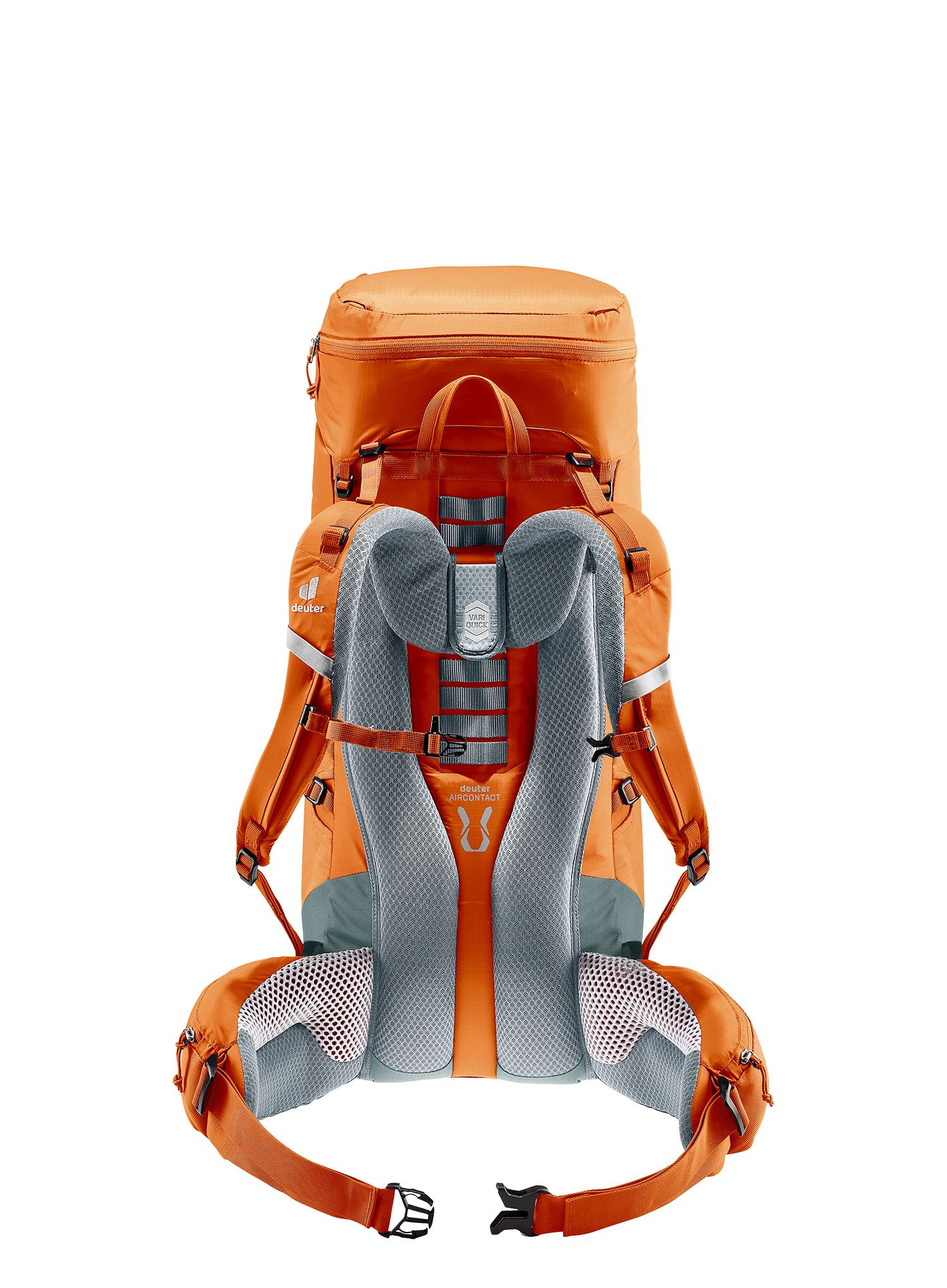 Pohodniški nahrbtnik Deuter Aircontact Lite 40 + 10 - chestnut/teal