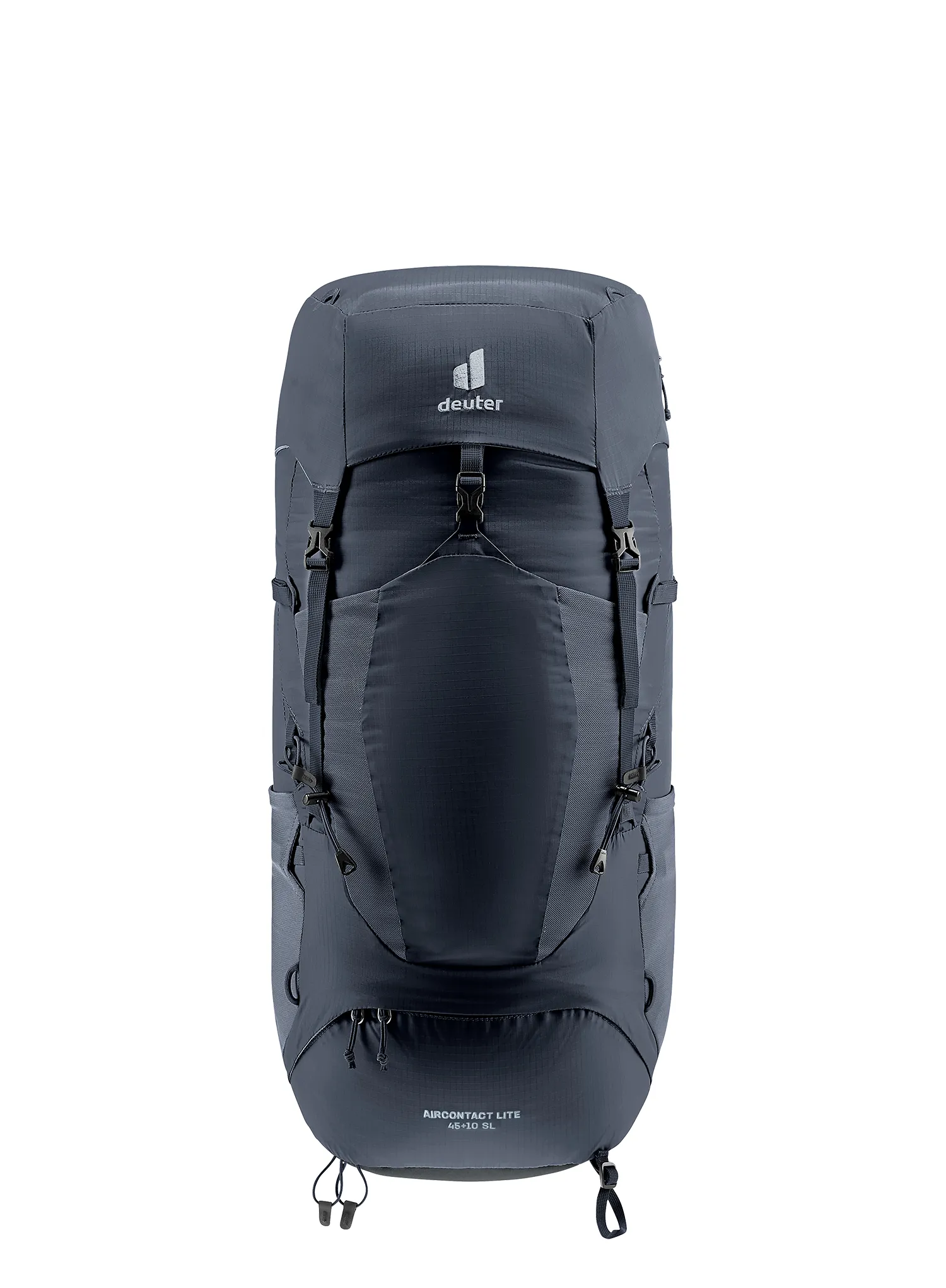 Ženski pohodniški nahrbtnik Deuter Aircontact Lite 45 + 10 SL - black/graphite