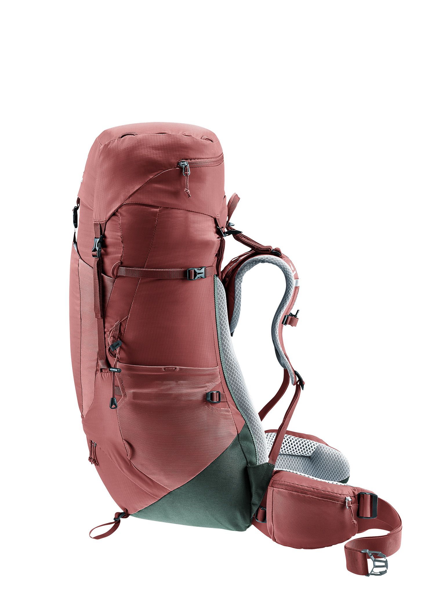 Ženski pohodniški nahrbtnik Deuter Aircontact Lite 45 + 10 SL - caspia/ivy