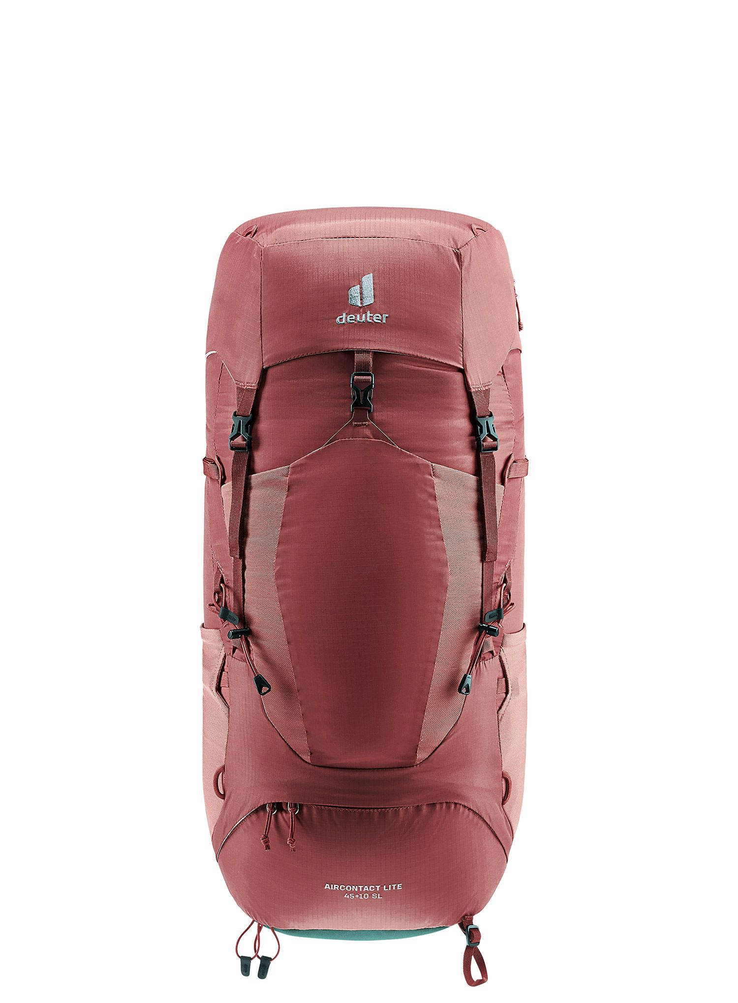 Ženski pohodniški nahrbtnik Deuter Aircontact Lite 45 + 10 SL - caspia/ivy