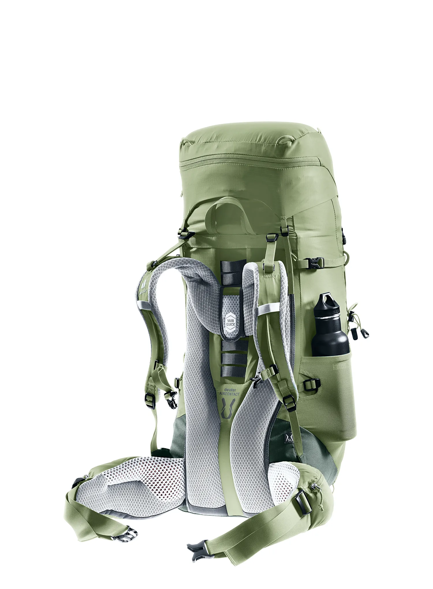 Ženski pohodniški nahrbtnik Deuter Aircontact Lite 45 + 10 SL - grove/ivy