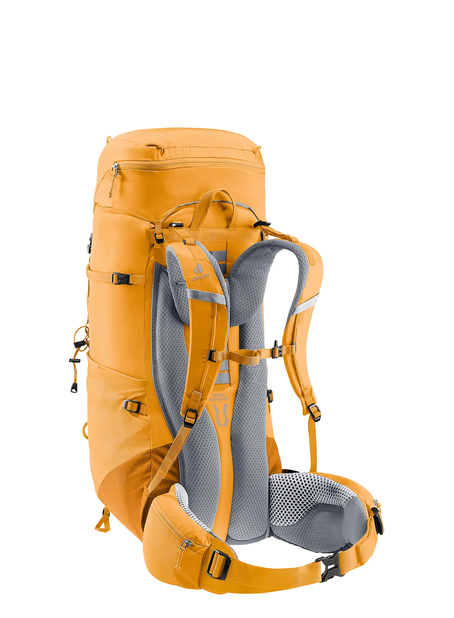 Pohodniški nahrbtnik Deuter Aircontact Lite 50 + 10 - amber/maple
