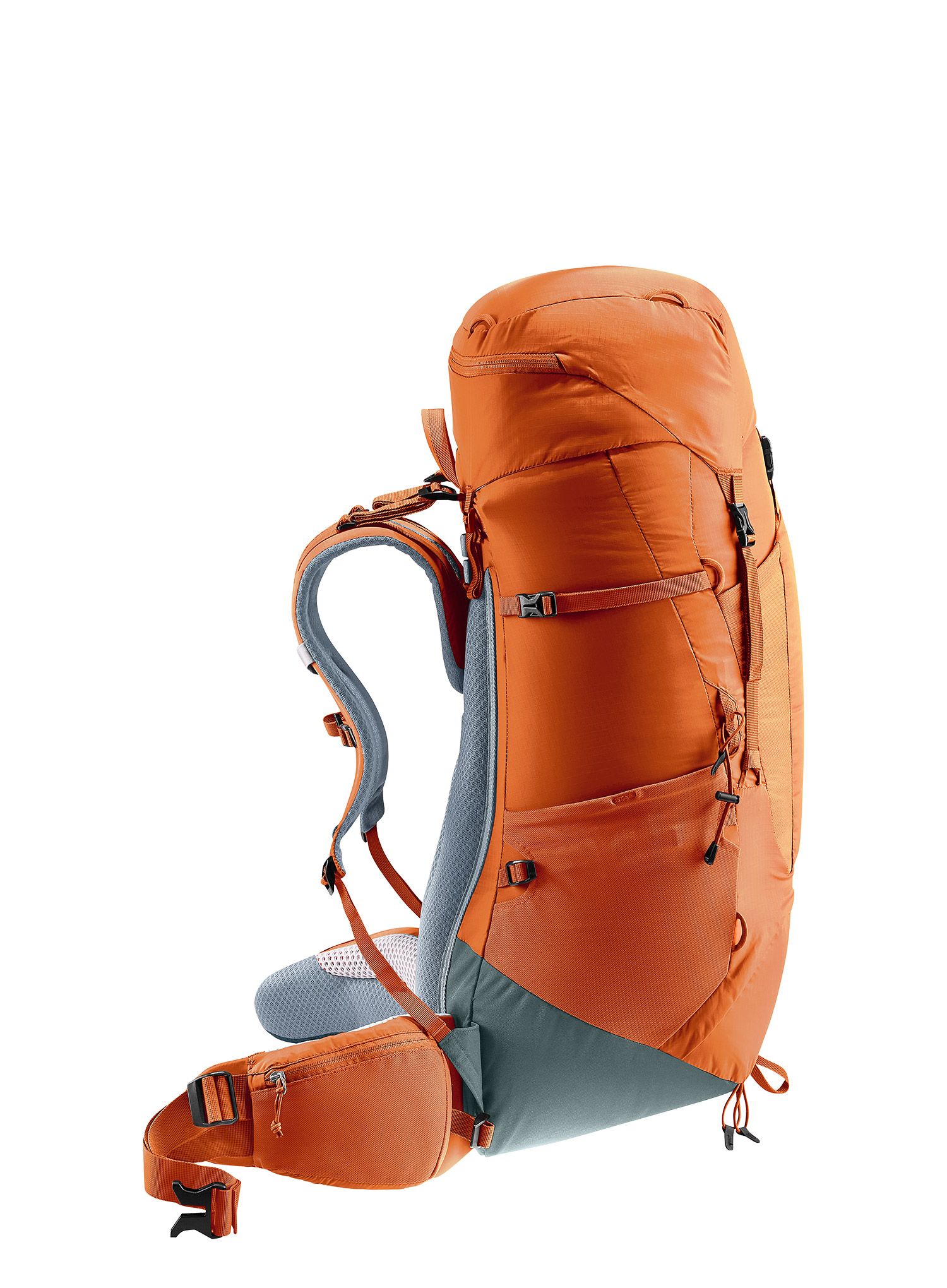 Pohodniški nahrbtnik Deuter Aircontact Lite 50 + 10 - chestnut/teal