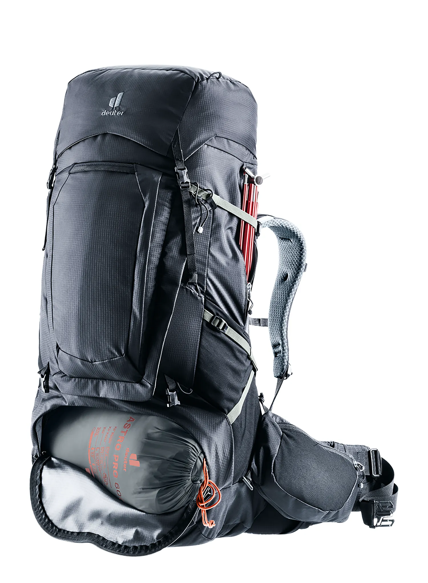 Pohodniški nahrbtnik Deuter Aircontact Pro 75+10 - black