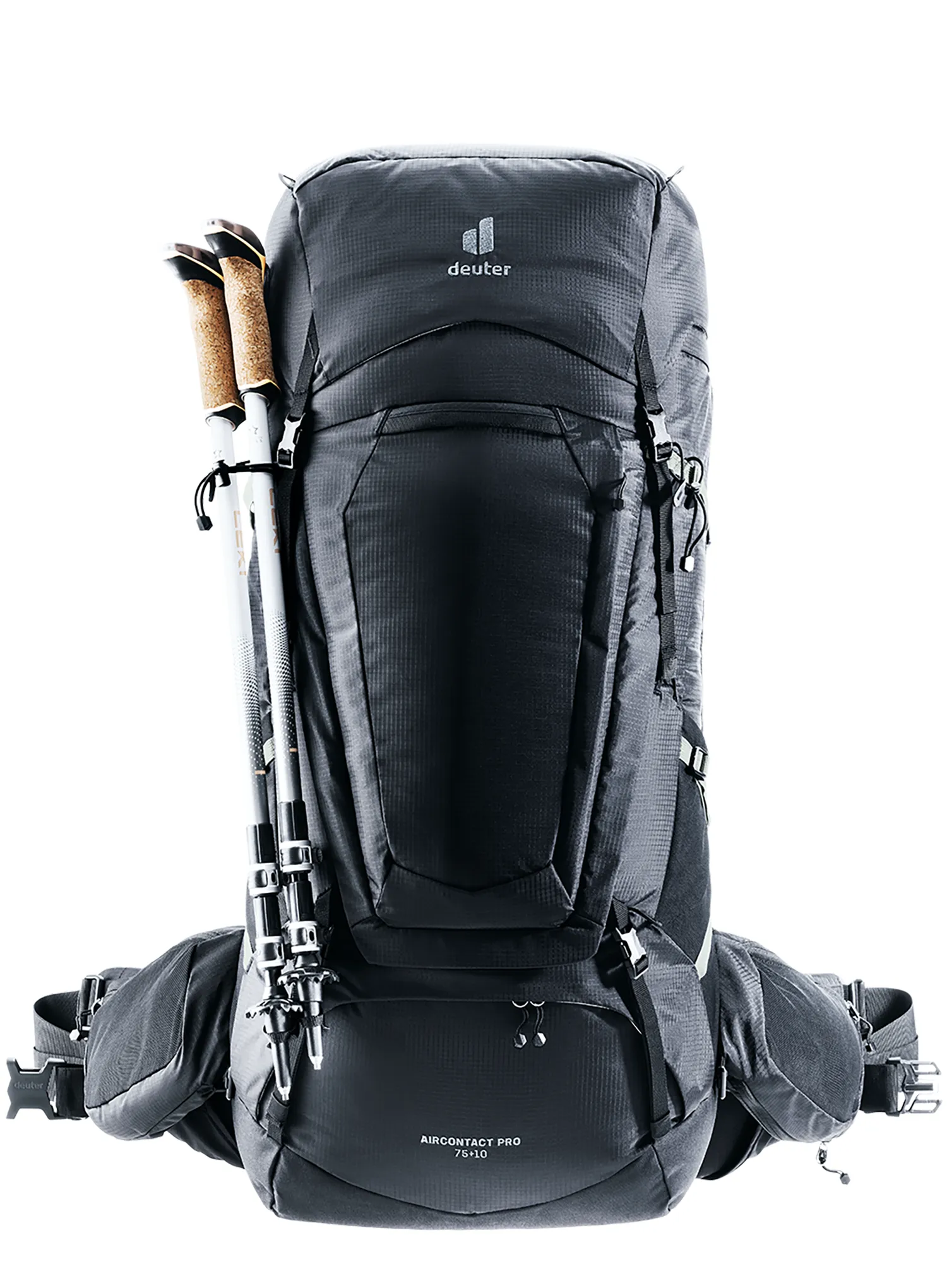 Pohodniški nahrbtnik Deuter Aircontact Pro 75+10 - black