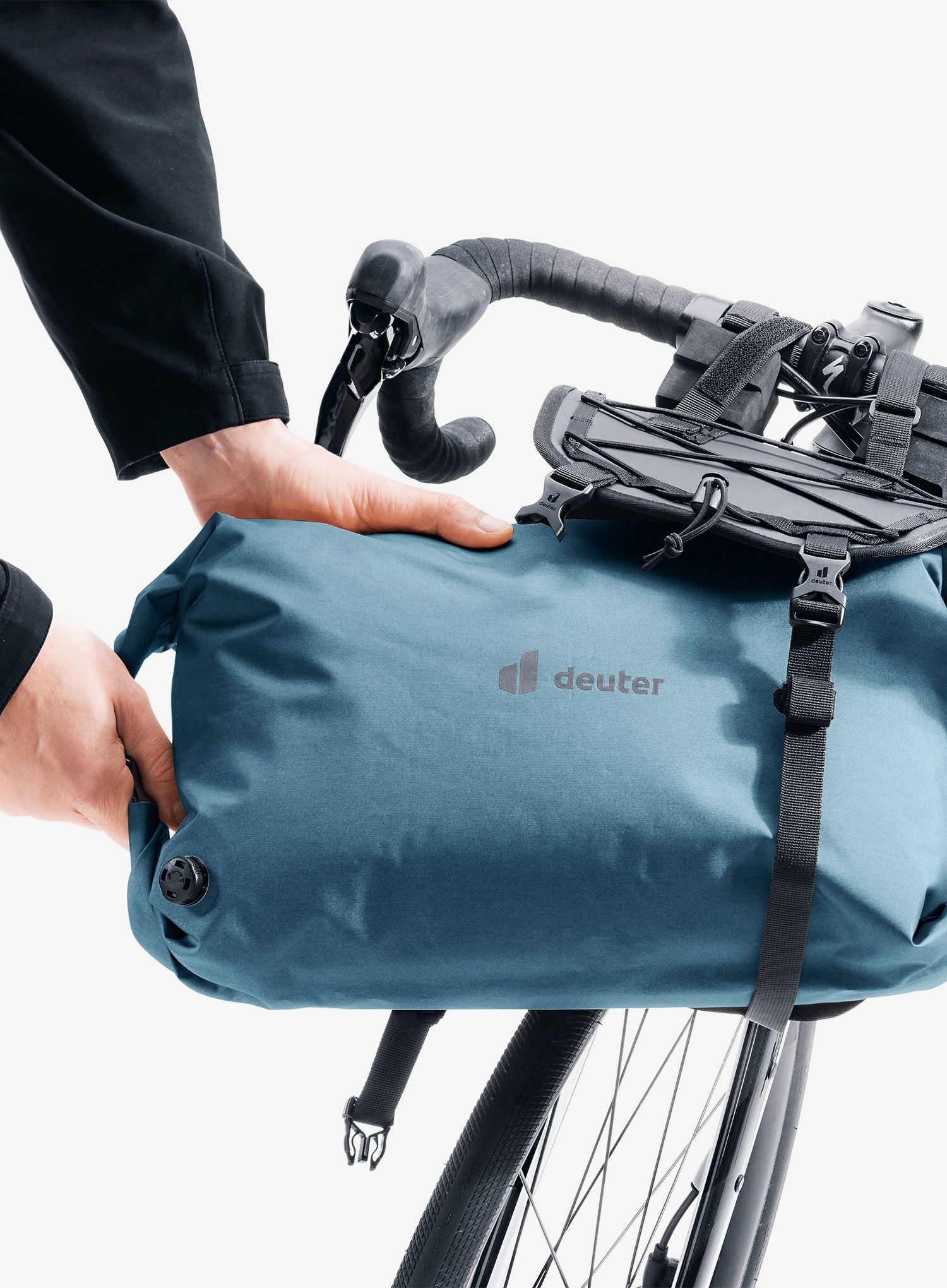 Kolesarska torbica za krmilo Deuter Cabezon HB 14 - atlantic/black