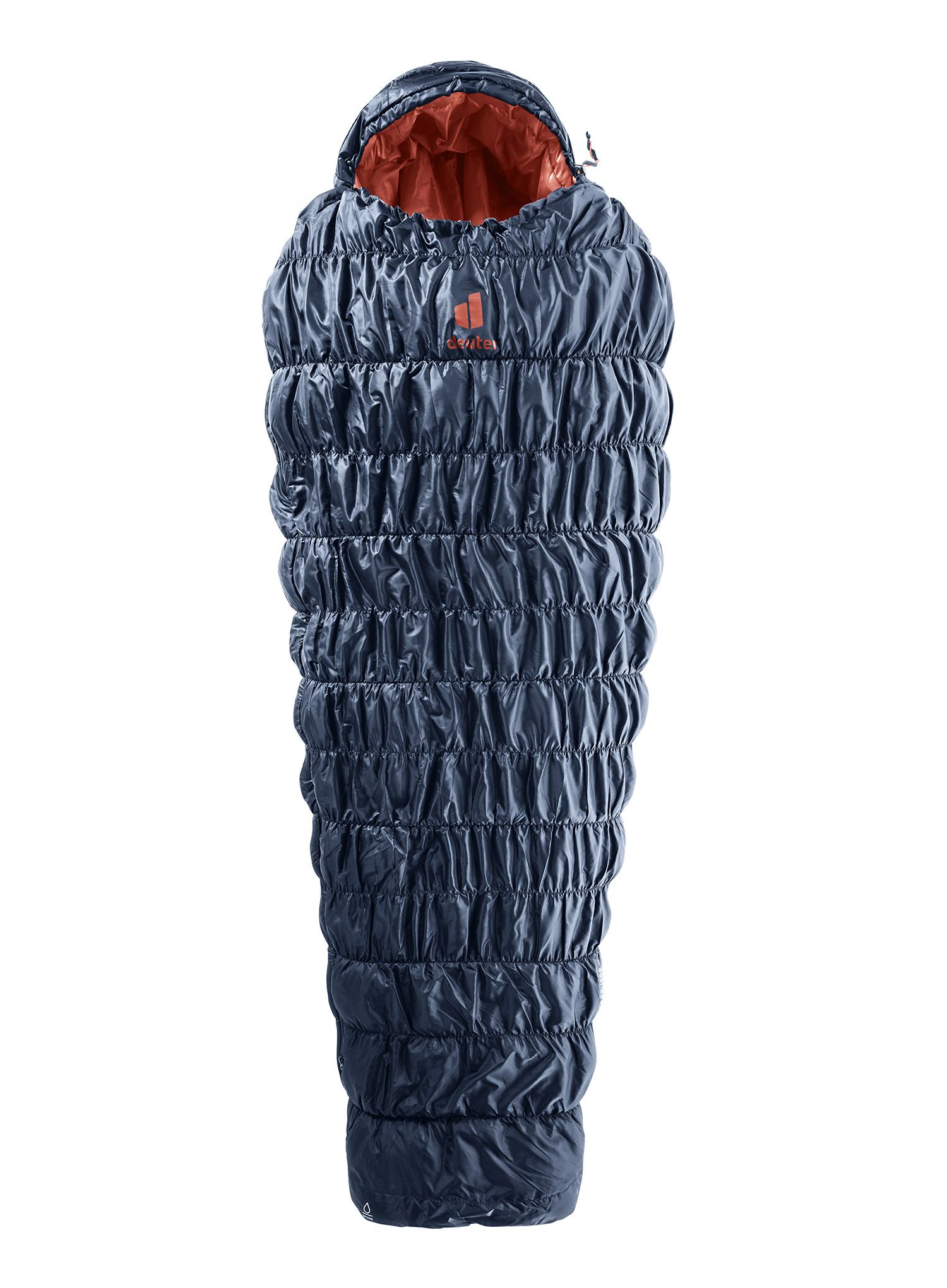 Ženska spalna vreča Deuter Exosphere 0 SL (175 cm) - ink/redwood