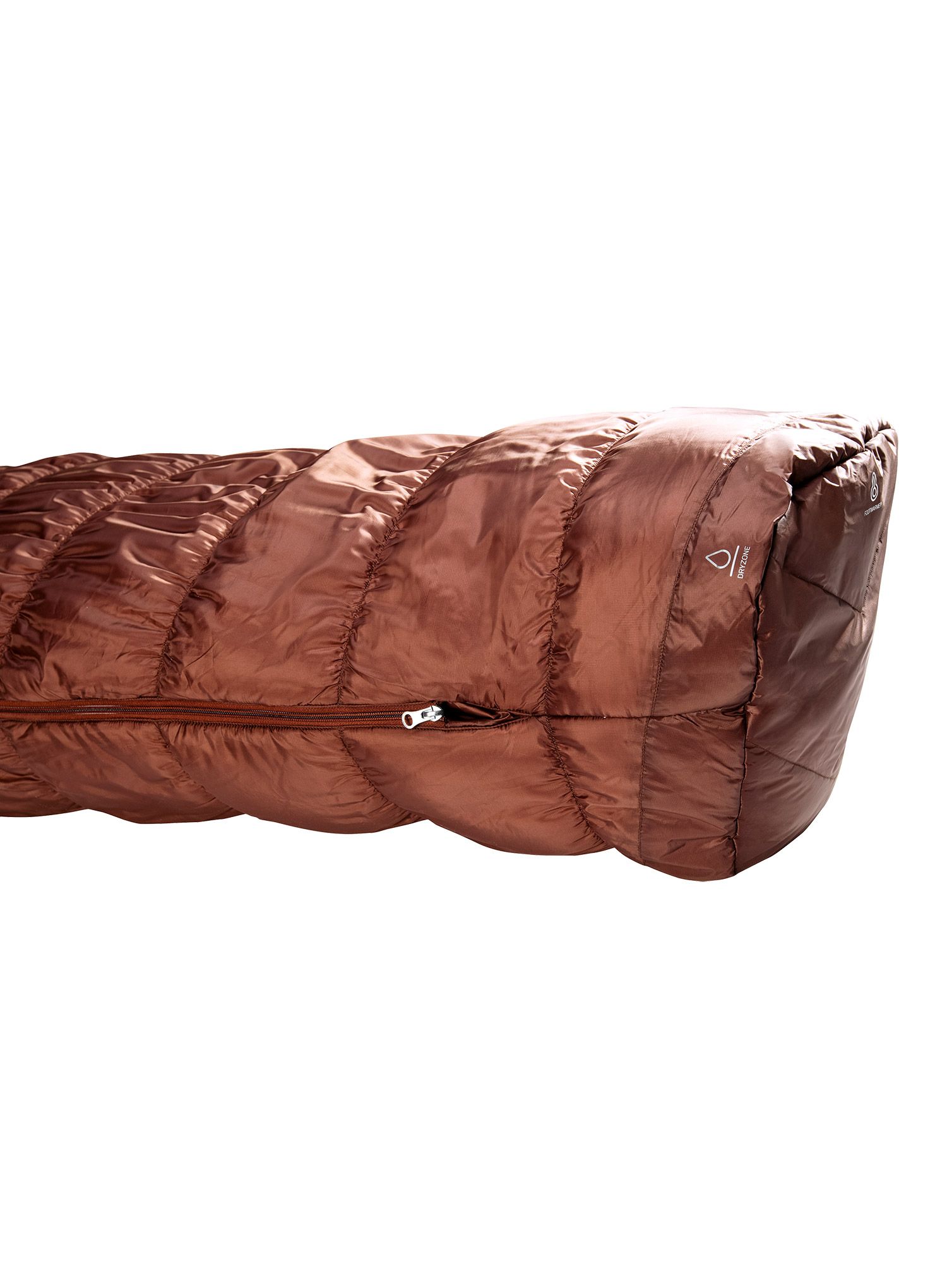 Spalna vreča Deuter Exosphere -6 EL (200 cm) - umbra/paprika