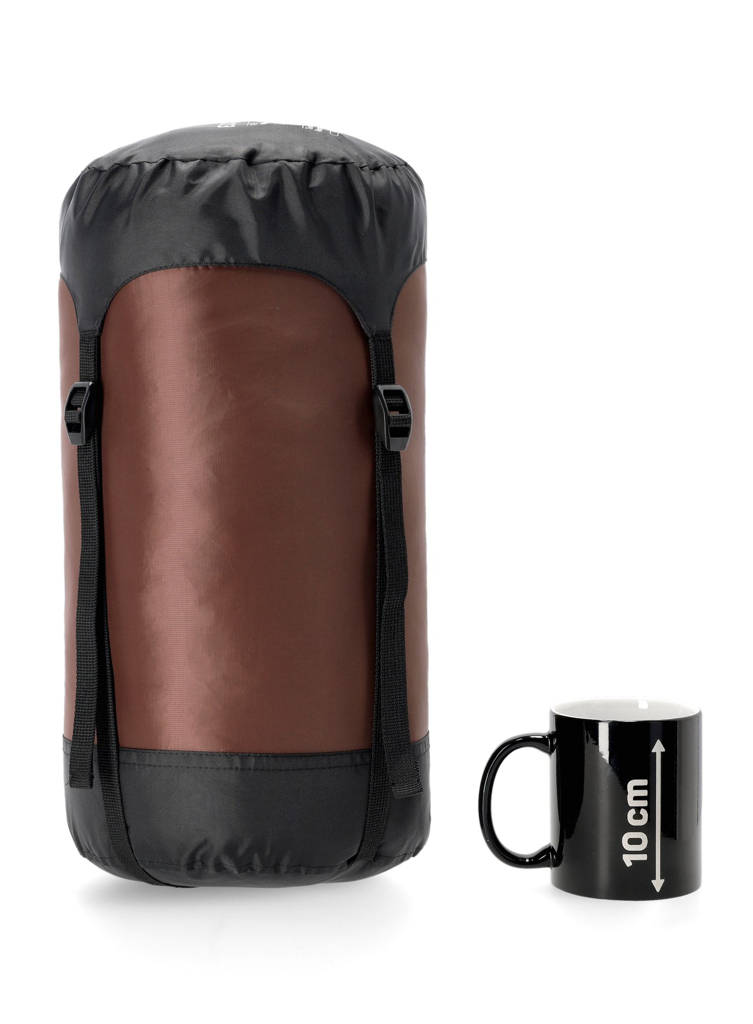 Spalna vreča Deuter Exosphere -6 EL (200 cm) - umbra/paprika