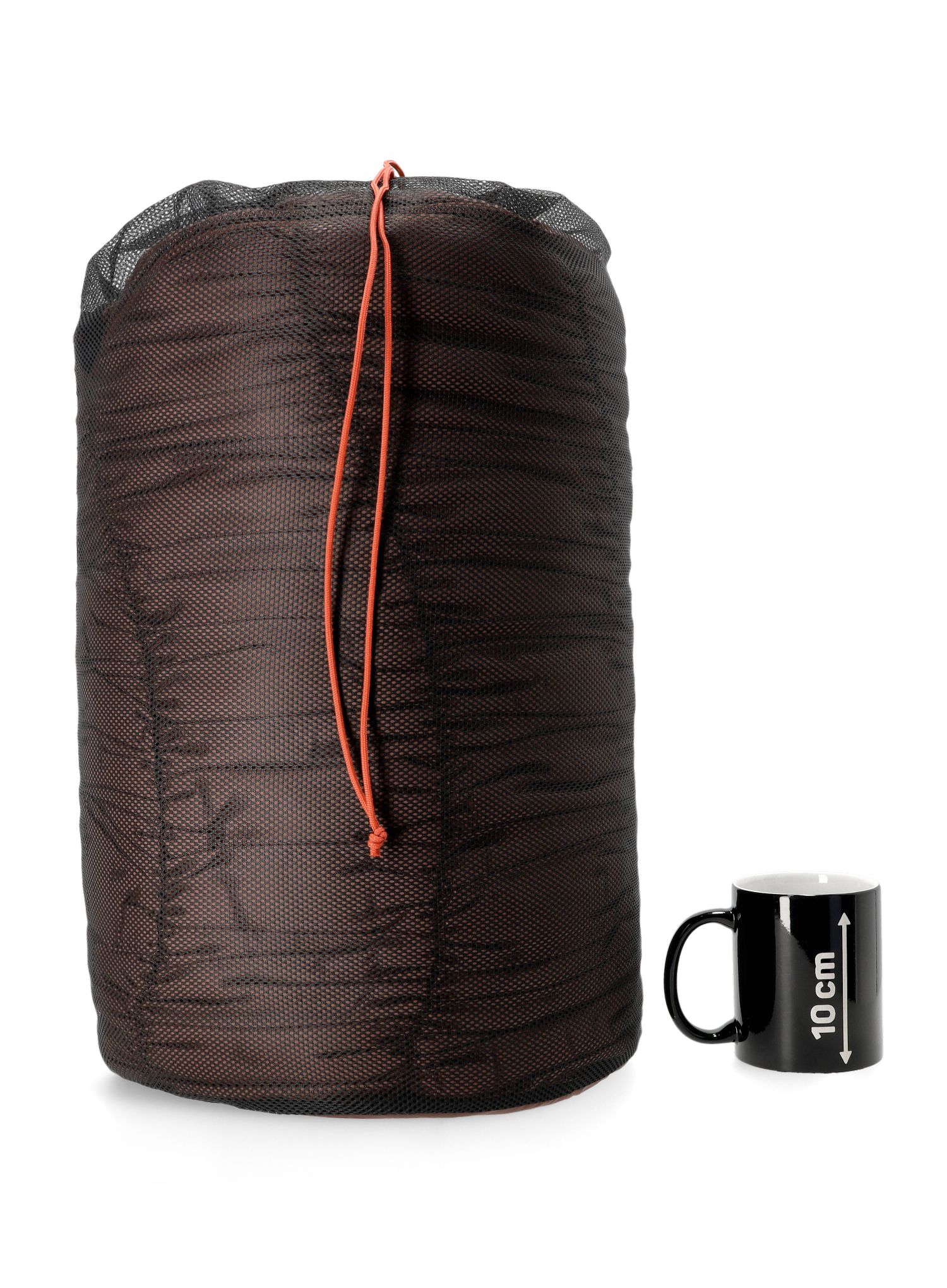 Spalna vreča Deuter Exosphere -6 EL (200 cm) - umbra/paprika