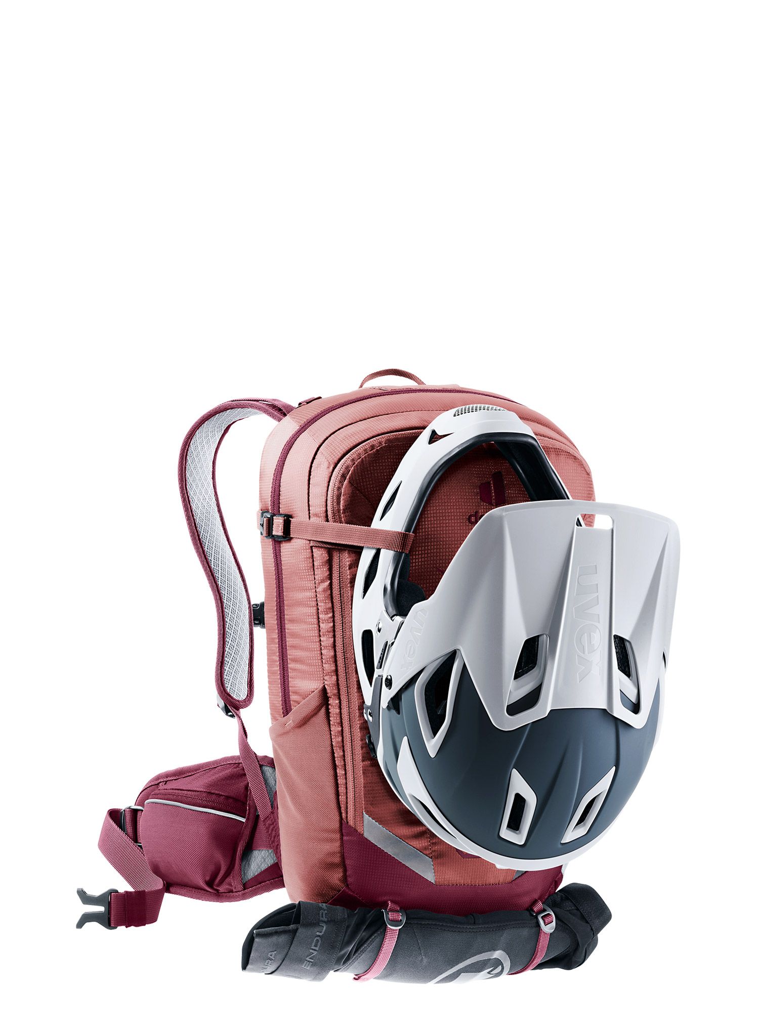 Ženski kolesarski nahrbtnik Deuter Flyt 12 SL - caspia/maron