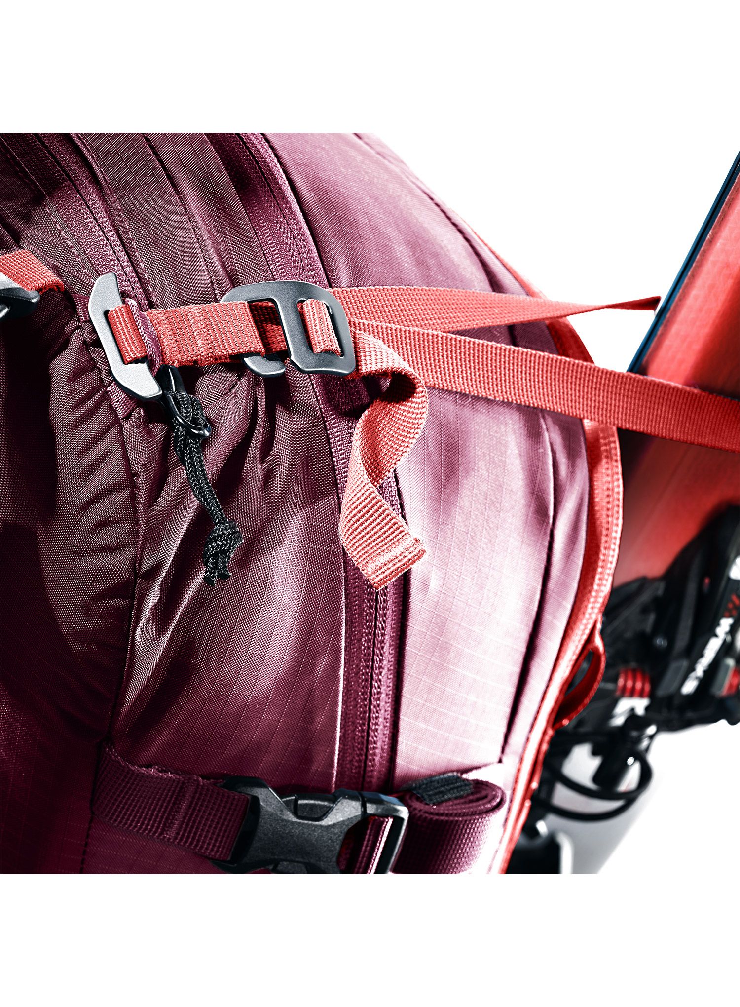 Nahrbtnik za turno smučanje Deuter Freerider 28 SL - currant/maron