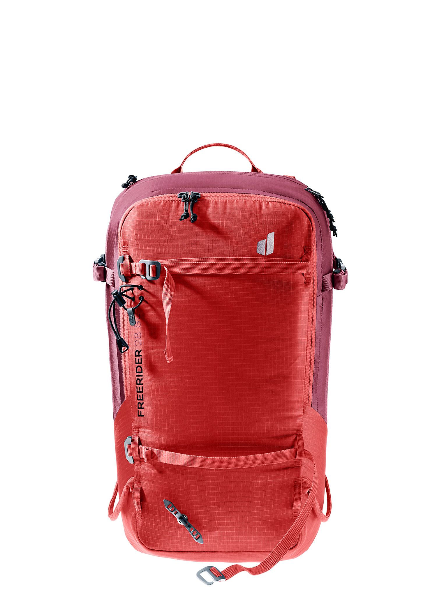 Nahrbtnik za turno smučanje Deuter Freerider 28 SL - currant/maron