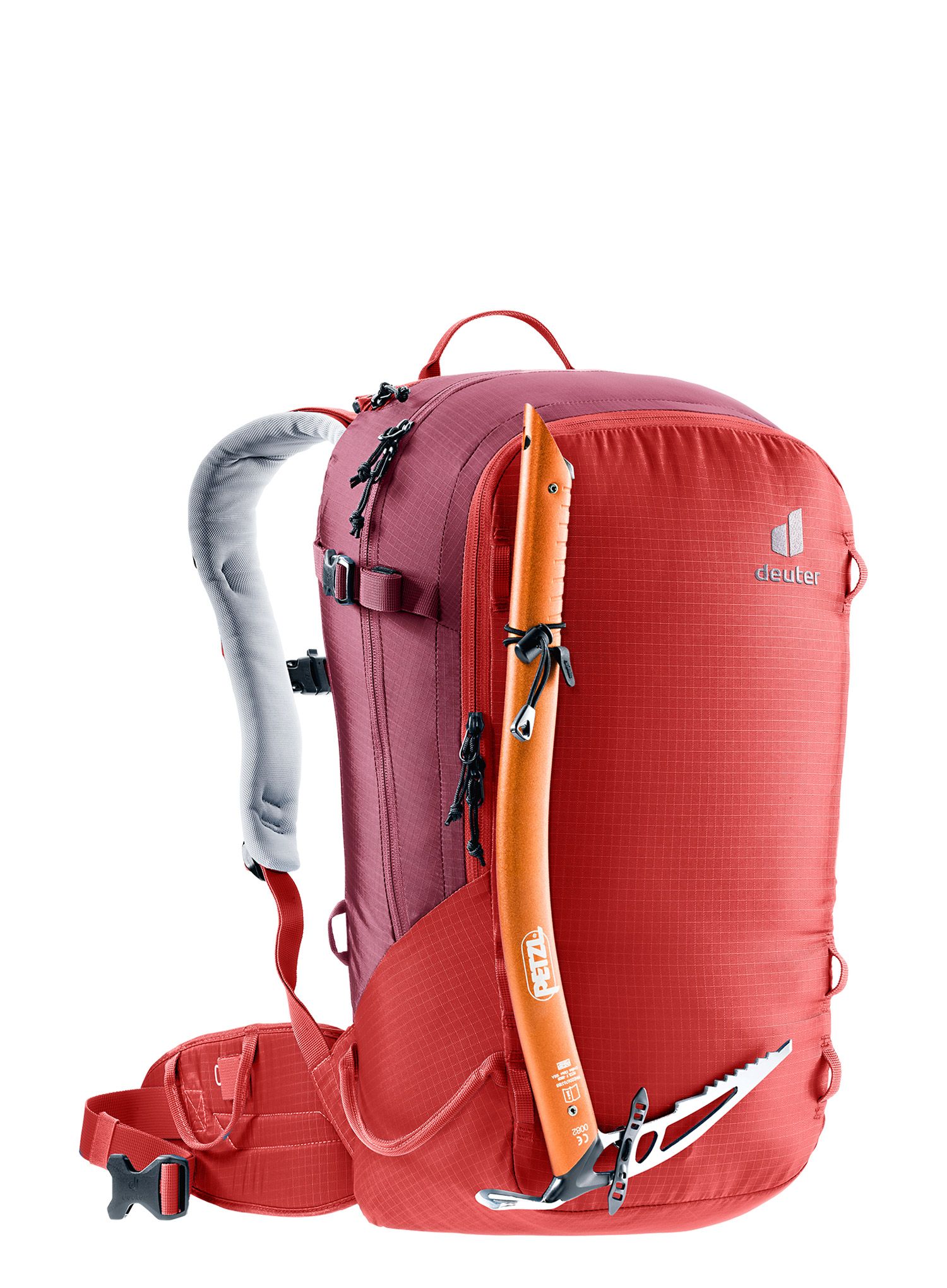 Nahrbtnik za turno smučanje Deuter Freerider 28 SL - currant/maron