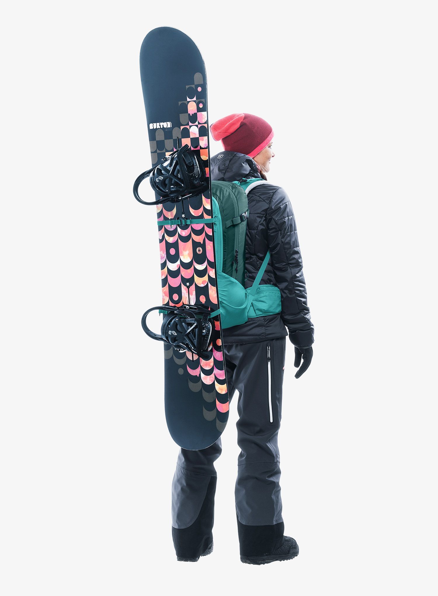 Nahrbtnik za turno smučanje Deuter Freerider 28 SL - dust blue/deep sea