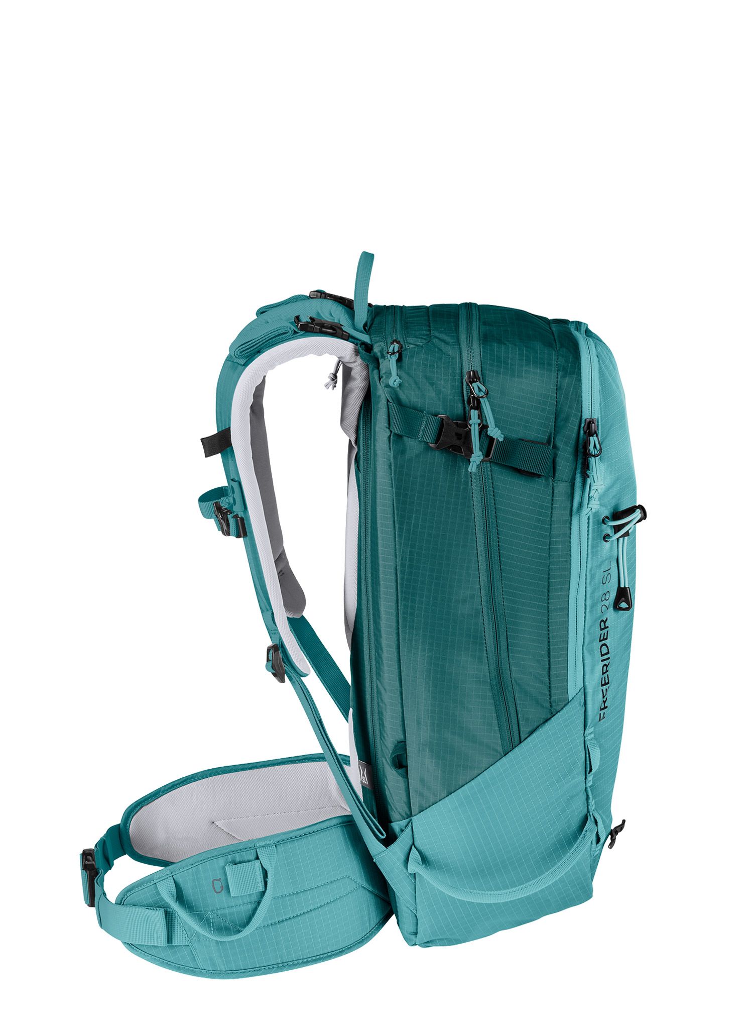 Nahrbtnik za turno smučanje Deuter Freerider 28 SL - dust blue/deep sea