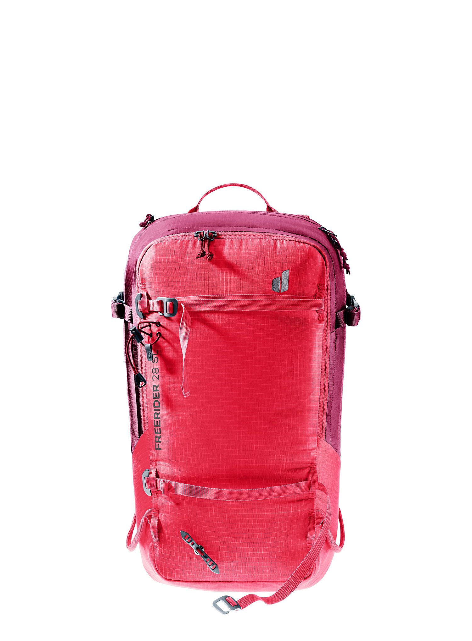 Nahrbtnik za turno smučanje Deuter Freerider 28 SL - hibiscus/ruby