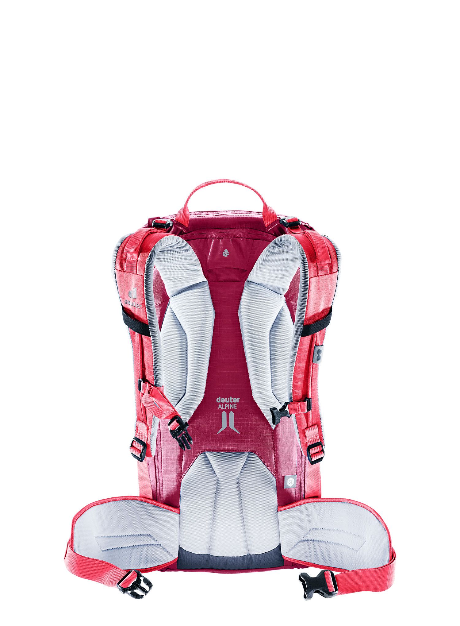 Nahrbtnik za turno smučanje Deuter Freerider 28 SL - hibiscus/ruby