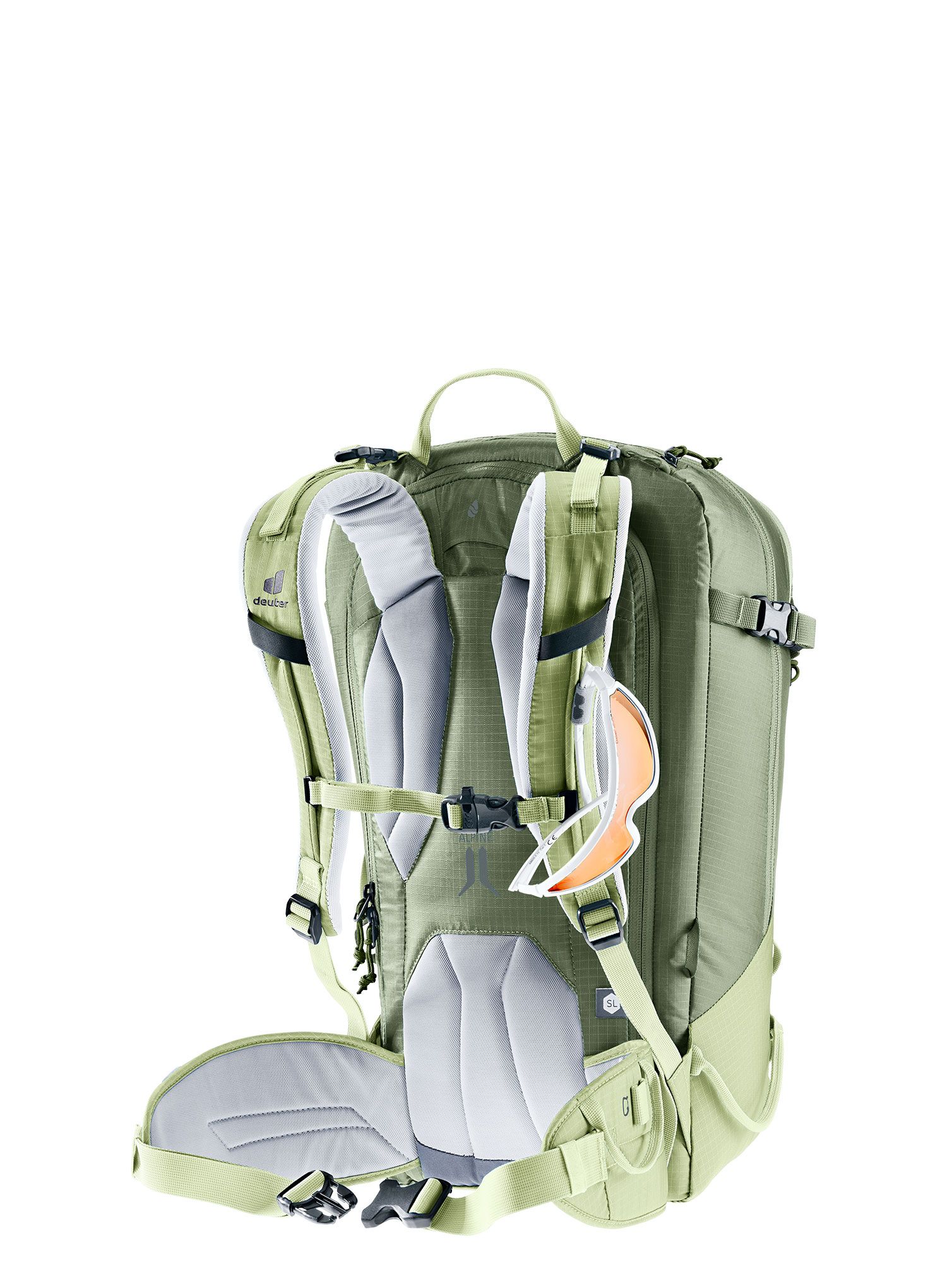 Ženski nahrbtnik Deuter Freerider 28 SL - mineral/grove