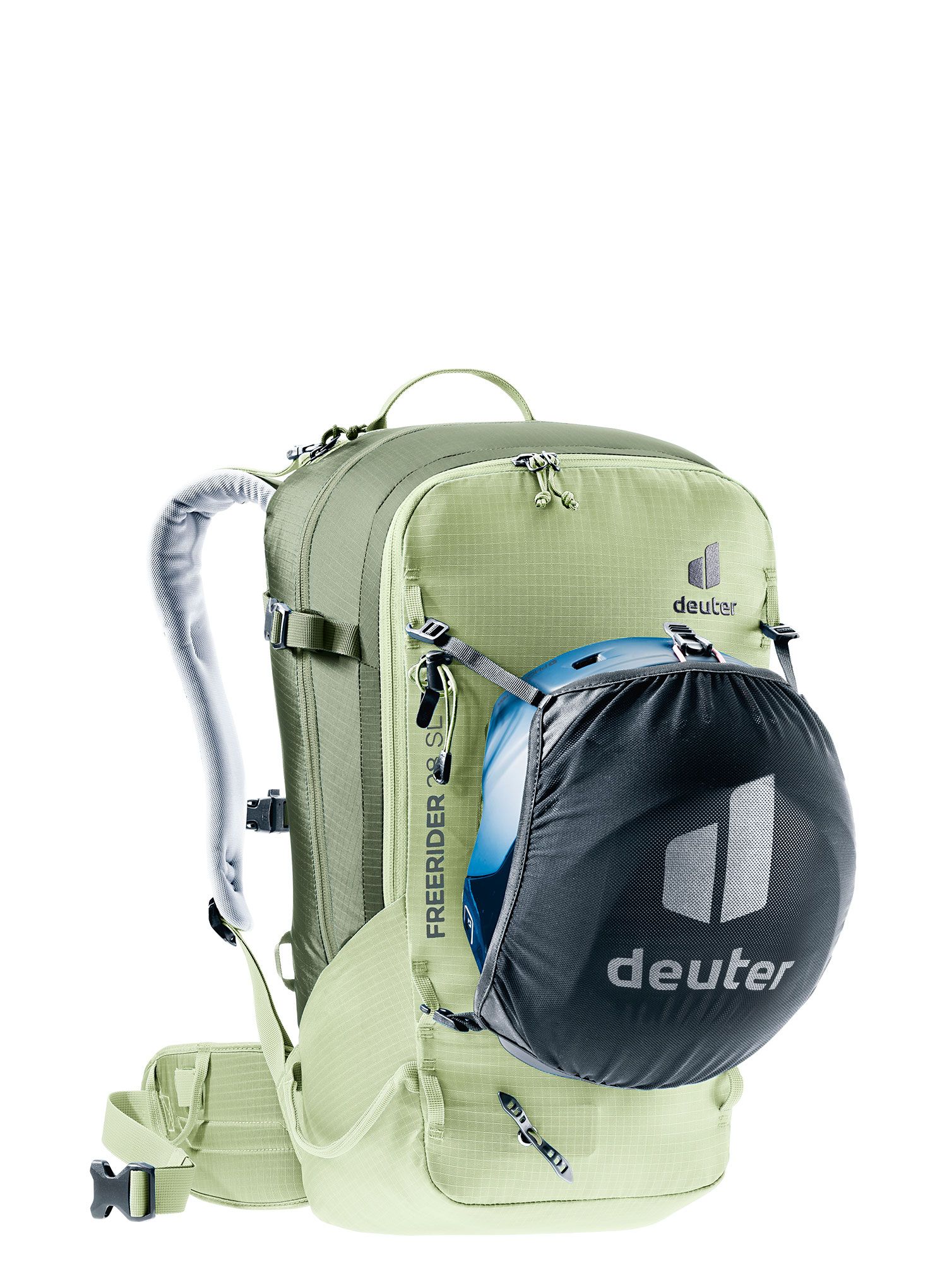 Ženski nahrbtnik Deuter Freerider 28 SL - mineral/grove