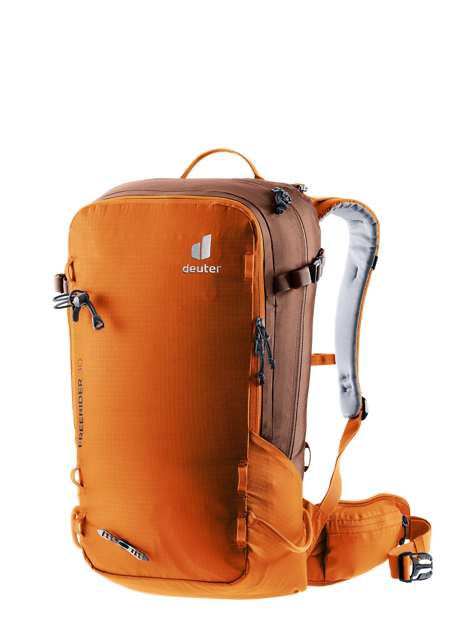 Nahrbtnik za turno smučanje Deuter Freerider 30 - chestnut/umbra
