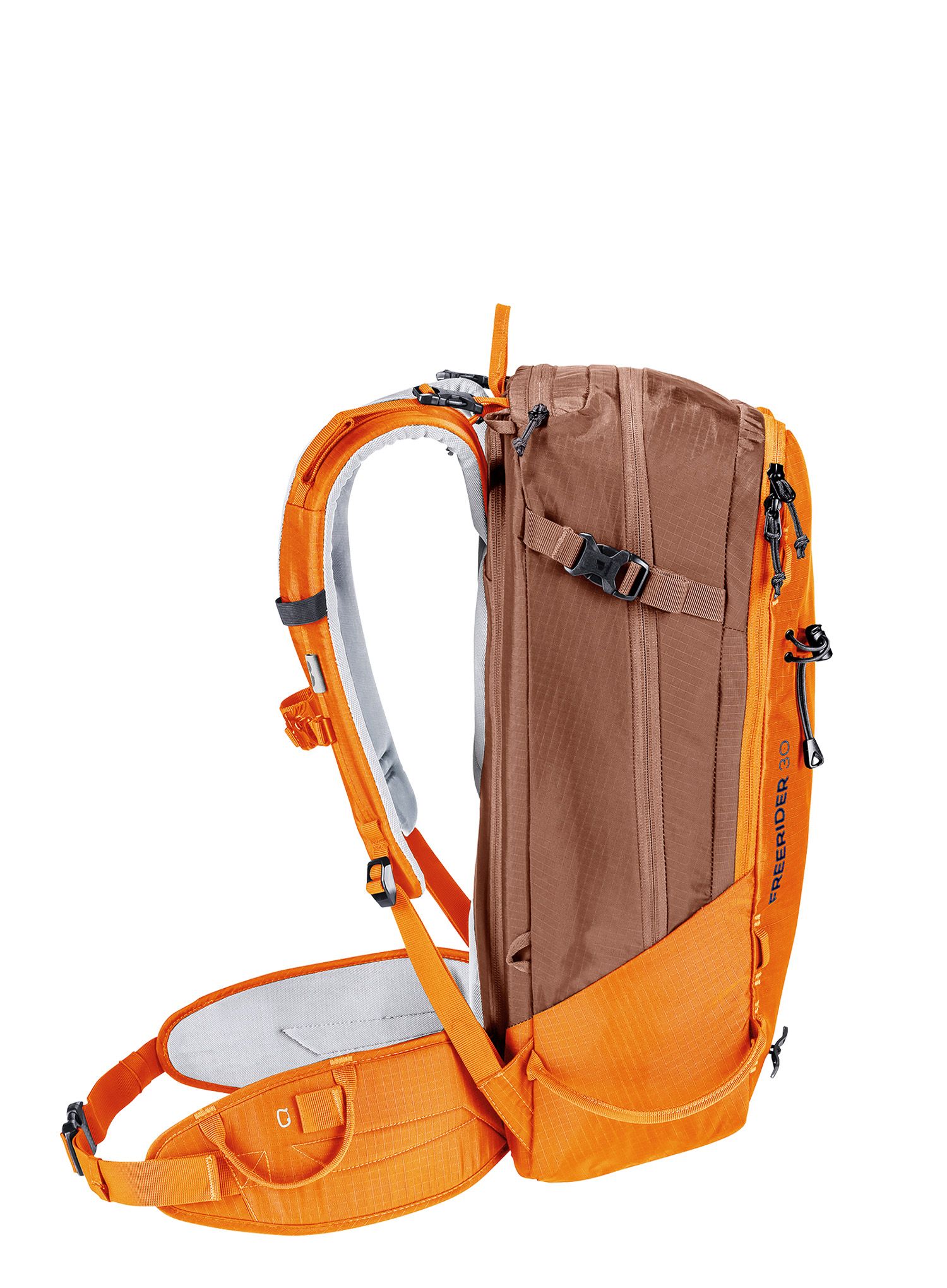 Nahrbtnik za turno smučanje Deuter Freerider 30 - chestnut/umbra