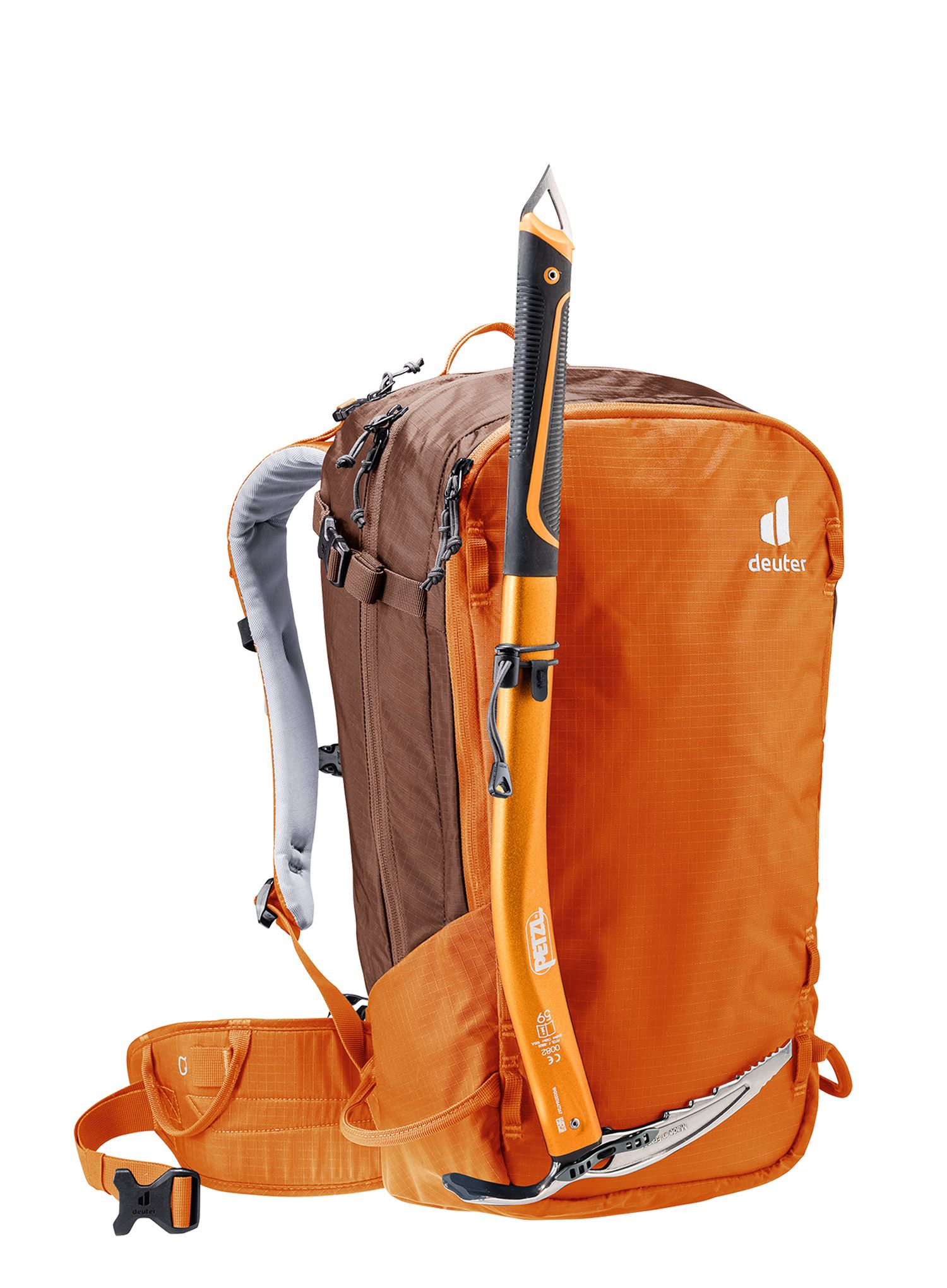 Nahrbtnik za turno smučanje Deuter Freerider 30 - chestnut/umbra