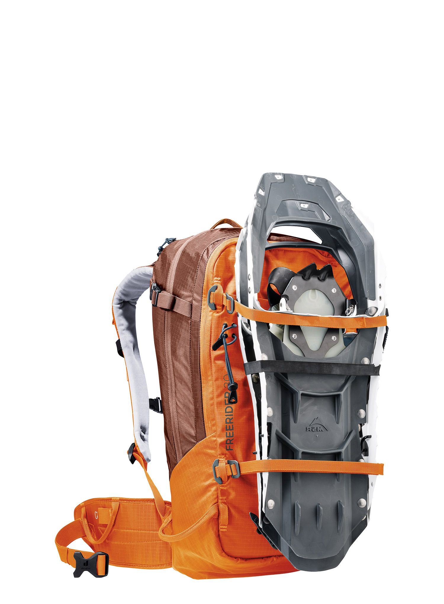 Nahrbtnik za turno smučanje Deuter Freerider 30 - chestnut/umbra