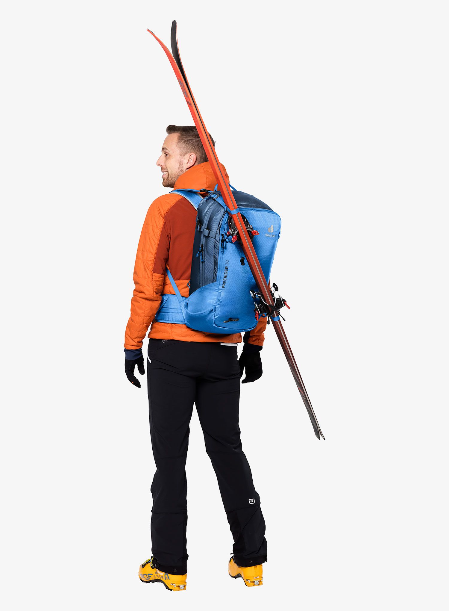 Nahrbtnik za turno smučanje Deuter Freerider 30 - neptune/nightblue
