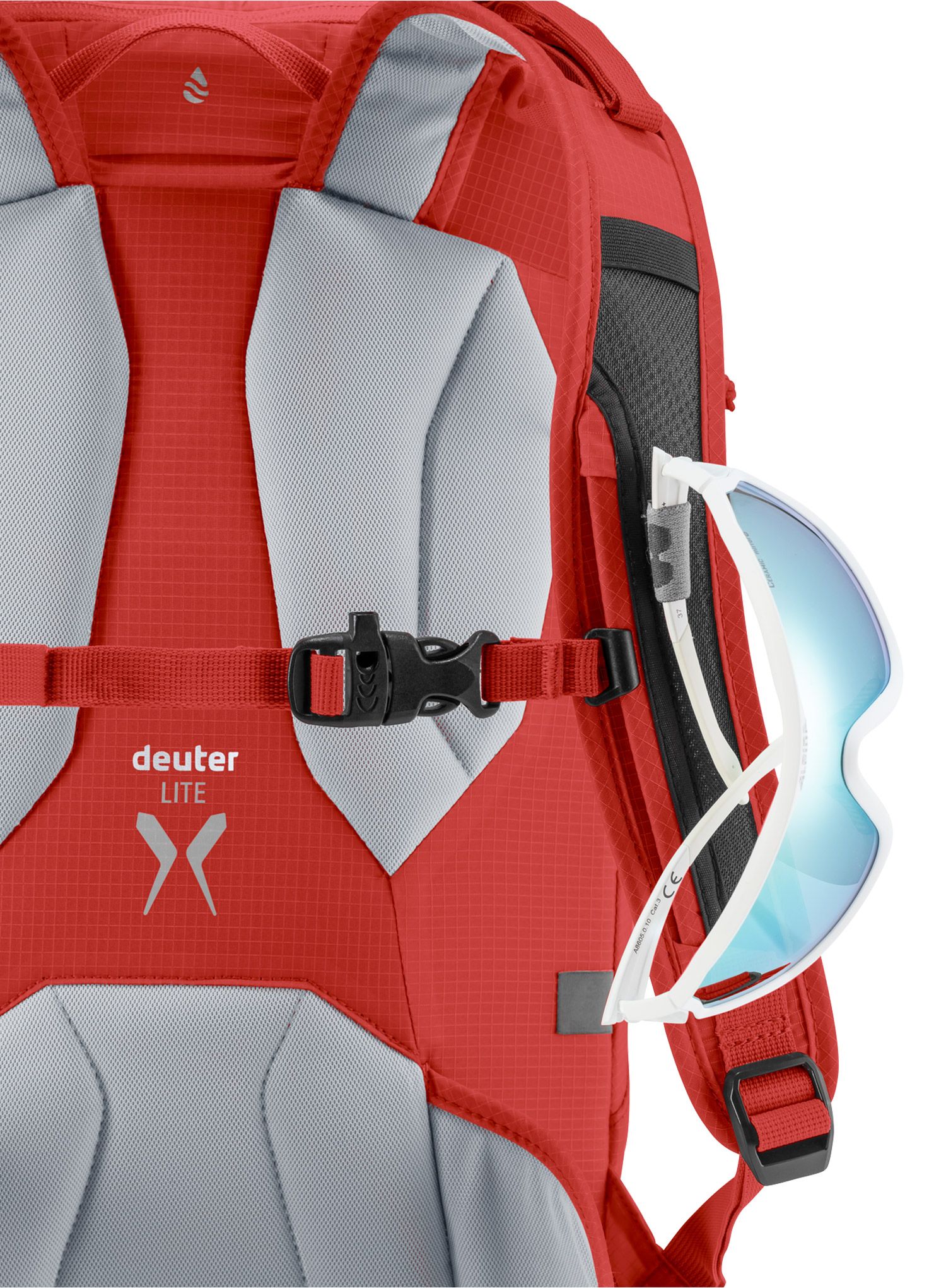 Nahrbtnik za turno smučanje Deuter Freerider Lite 18 SL - currant