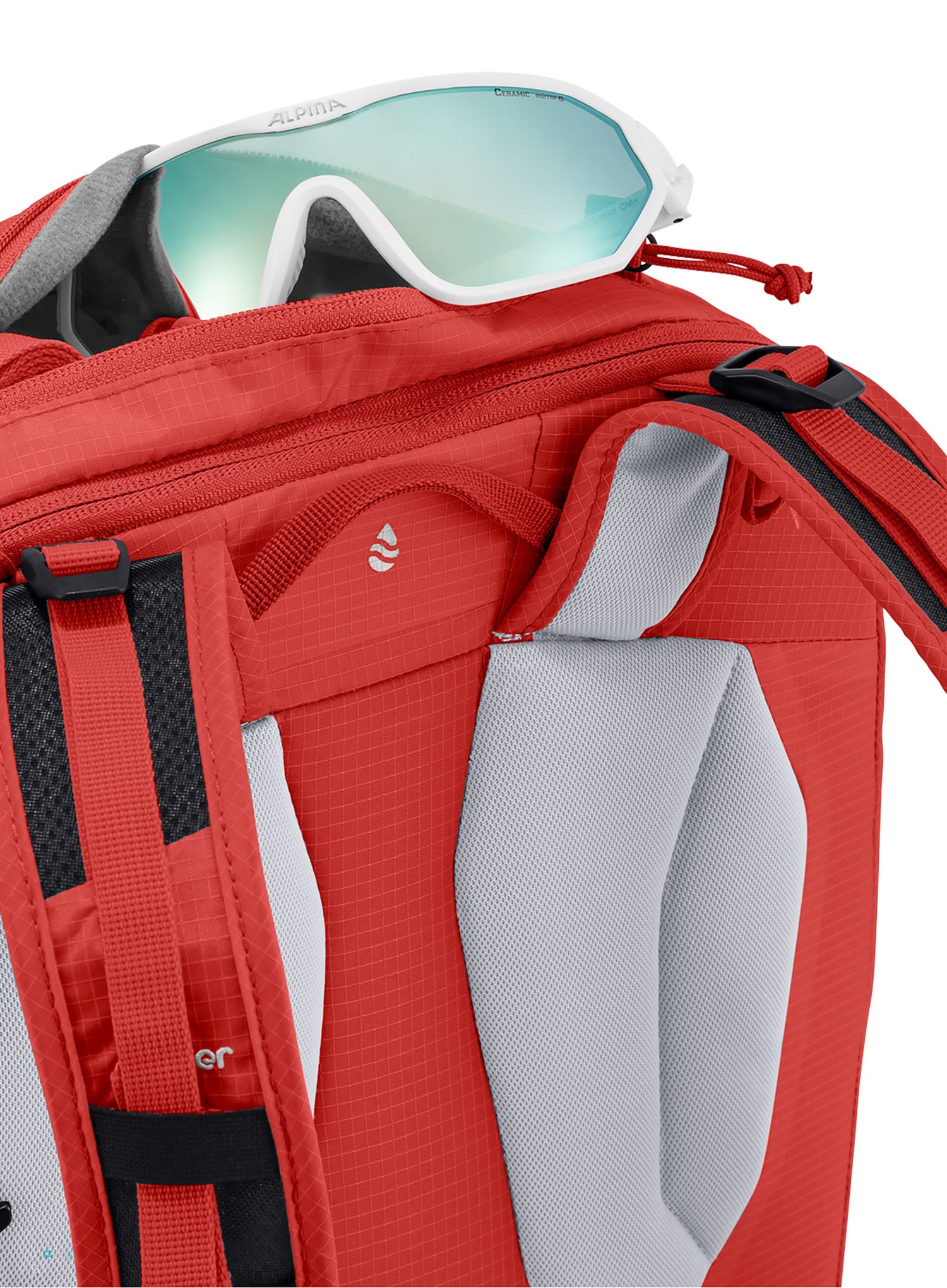 Nahrbtnik za turno smučanje Deuter Freerider Lite 18 SL - currant