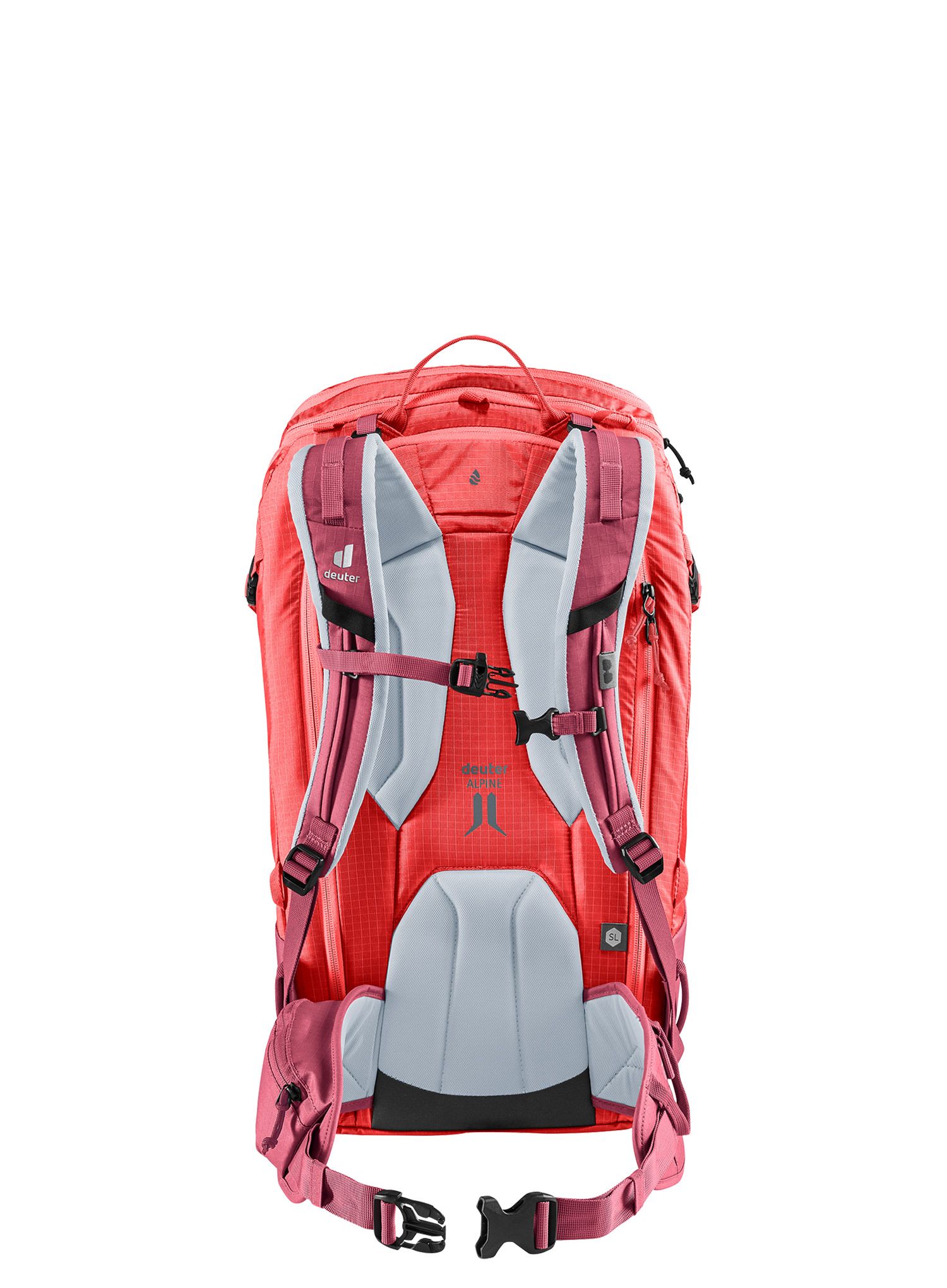 Smučarski nahrbtnik Deuter Freerider Pro 32+ SL - maron/currant