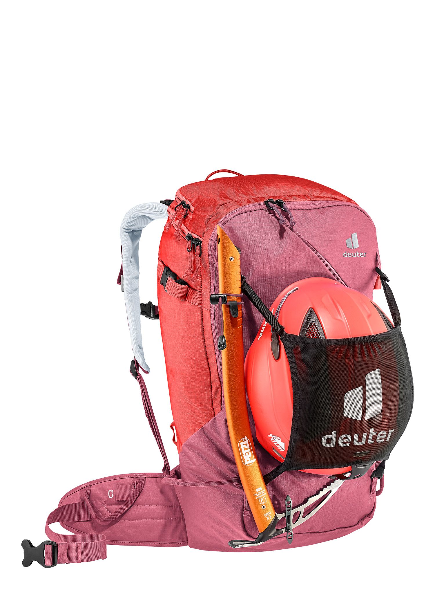 Smučarski nahrbtnik Deuter Freerider Pro 32+ SL - maron/currant