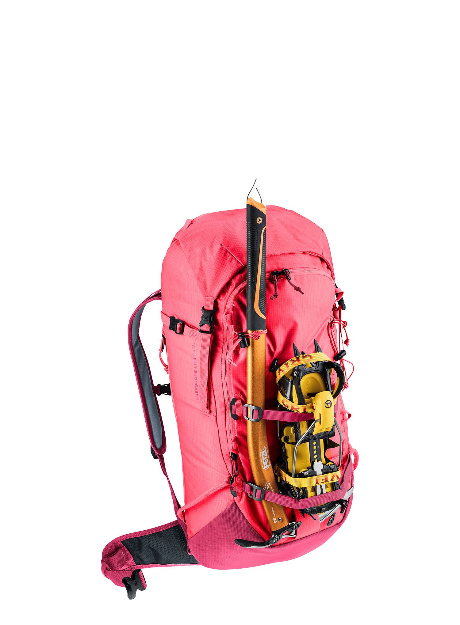 Nahrbtnik za turno smučanje Deuter Freescape Lite 24 SL - hibiscus/ruby