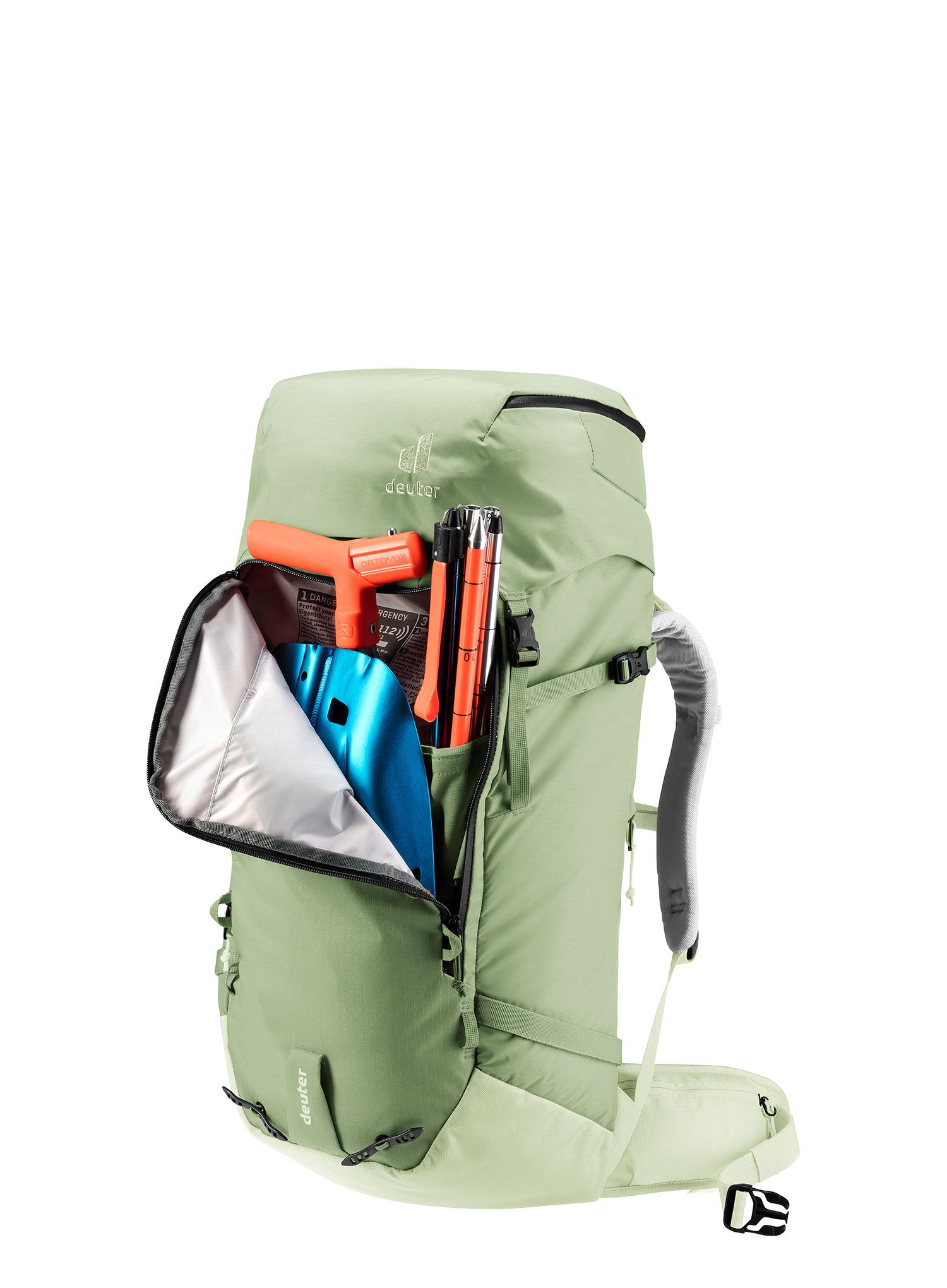 Ženski nahrbtnik Deuter Freescape Pro 38+ SL - grove/mineral