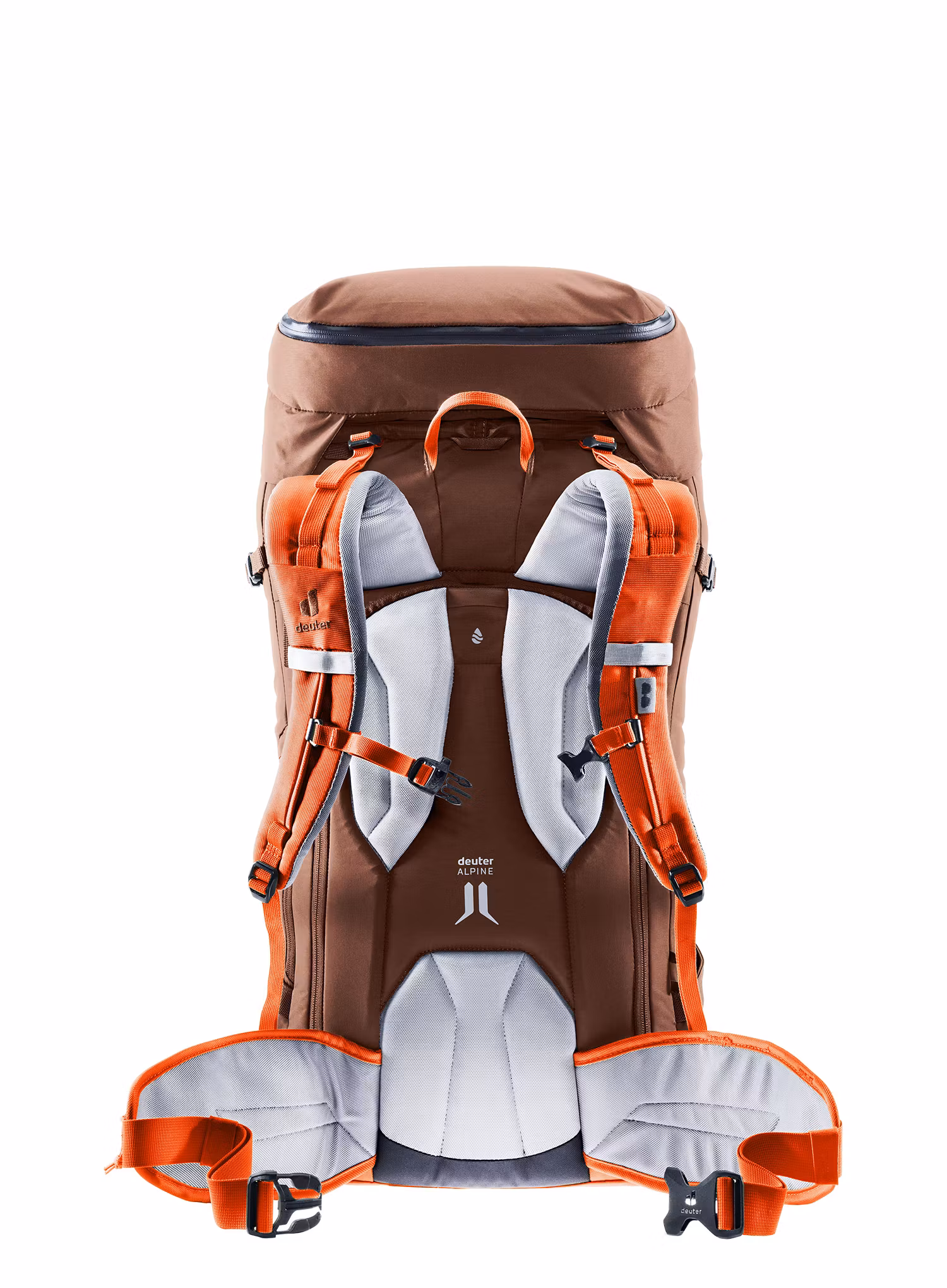 Nahrbtnik za turno smučanje Deuter Freescape Pro 40+ - umbra/papaya