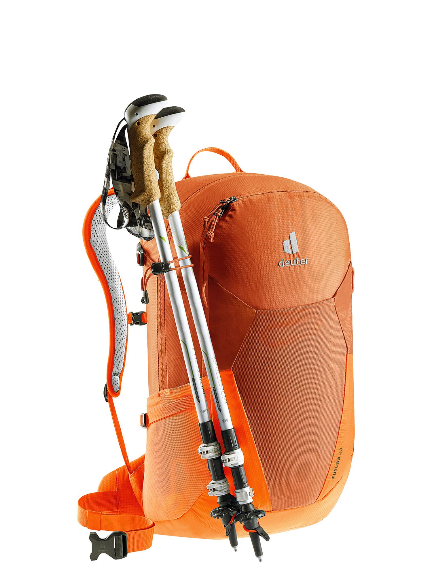 Pohodniški nahrbtnik Deuter Futura 23 - chestnut/mandarine