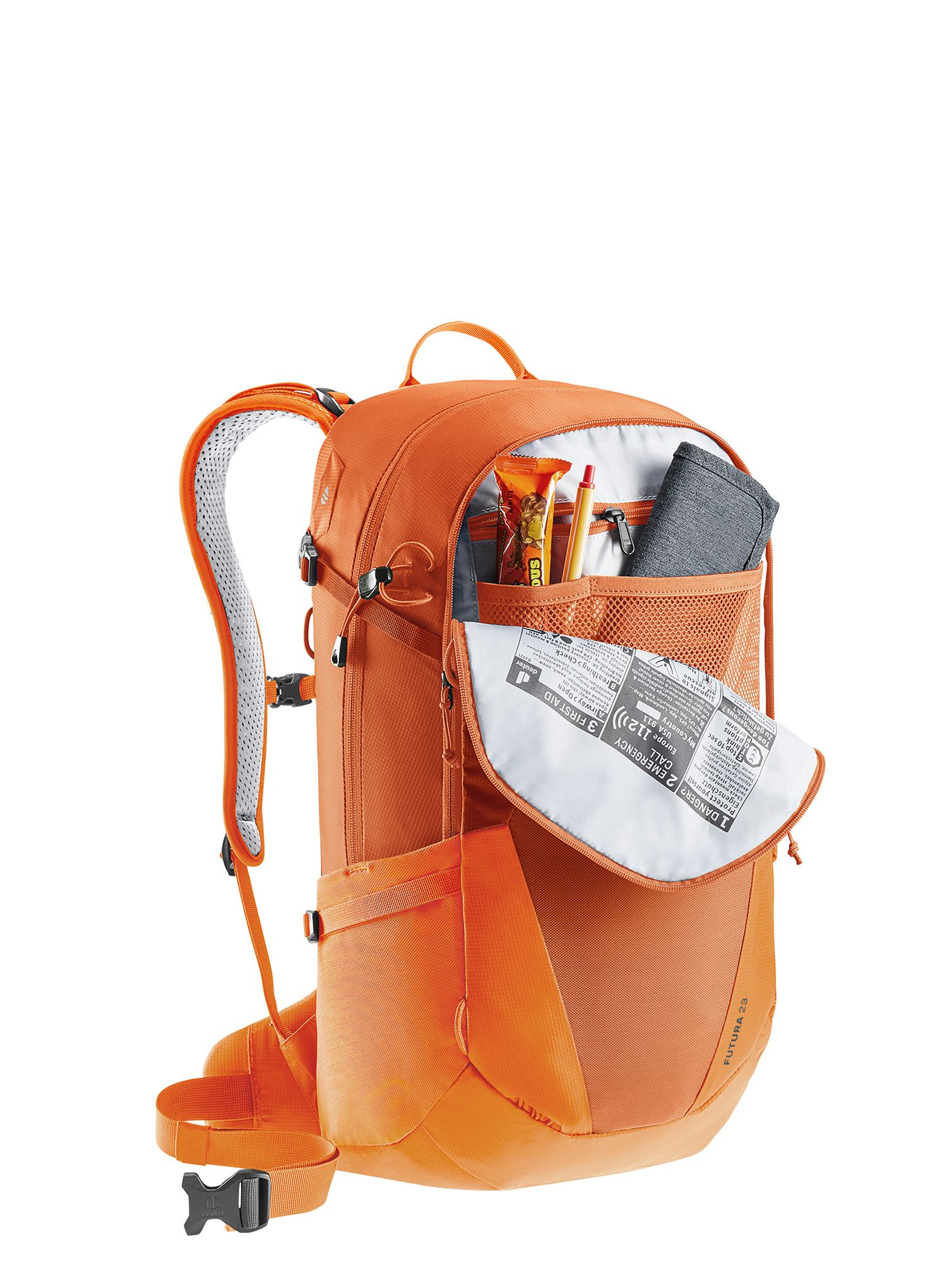 Pohodniški nahrbtnik Deuter Futura 23 - chestnut/mandarine