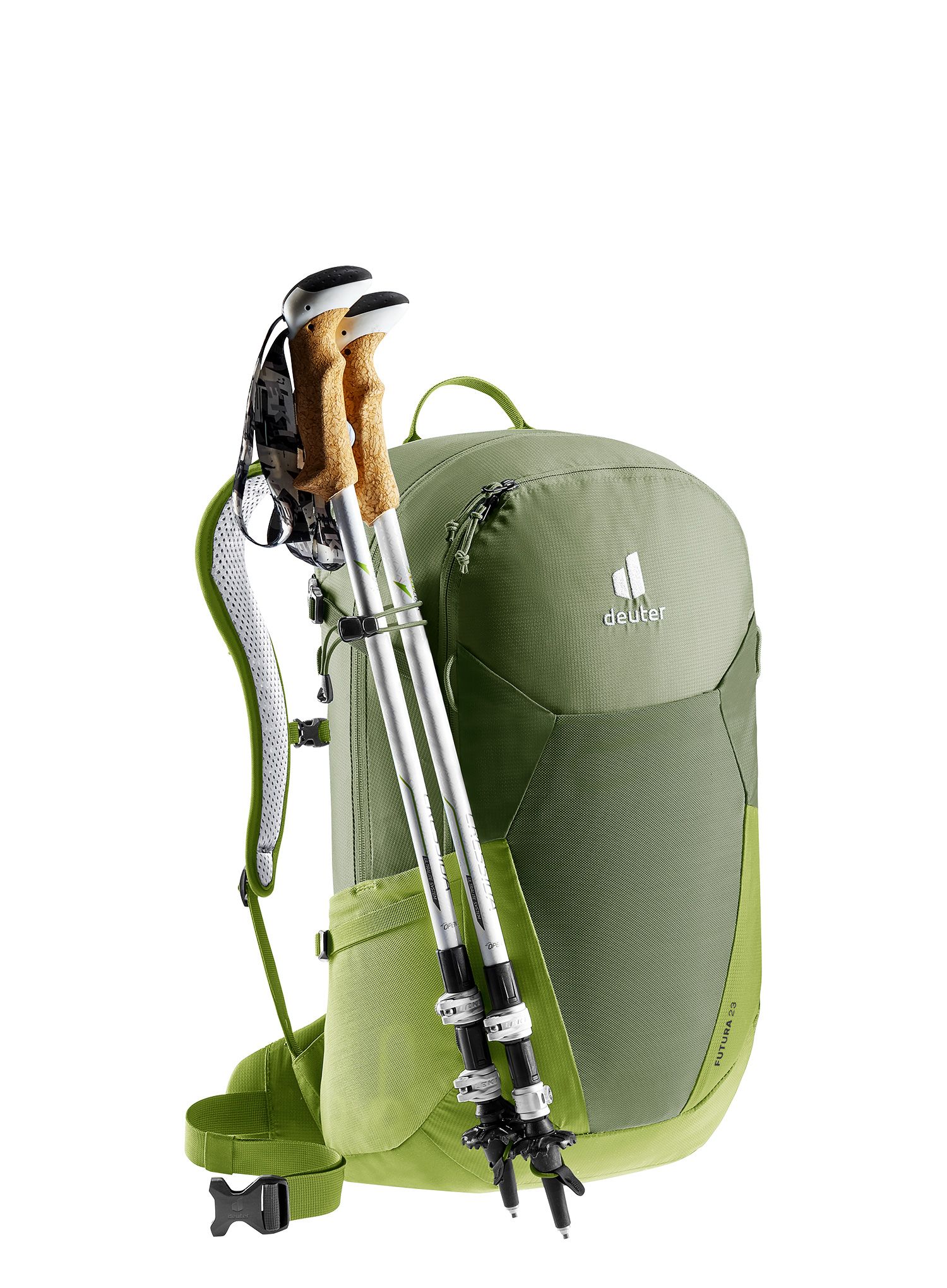 Pohodniški nahrbtnik Deuter Futura 23 - khaki/meadow
