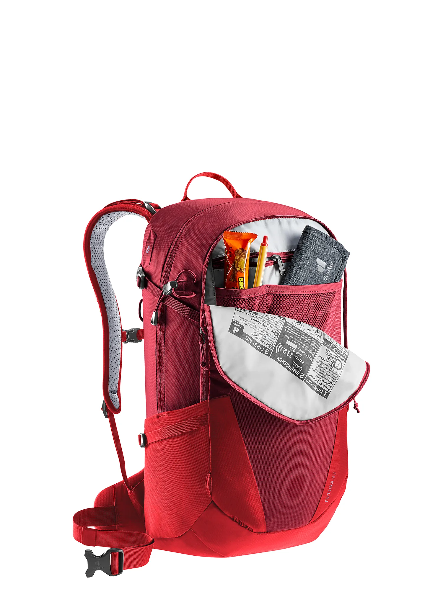 Pohodniški nahrbtnik Deuter Futura 23 - masala/cherry