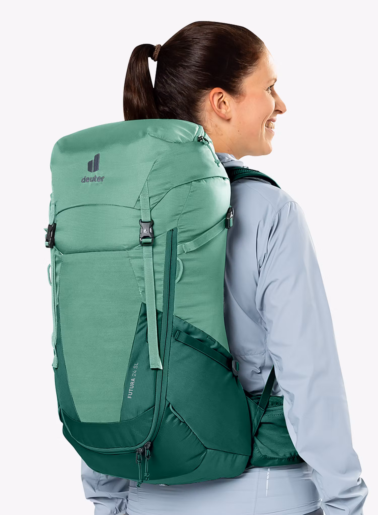 Ženski pohodniški nahrbtnik Deuter Futura 24 SL - spearmint/seagreen