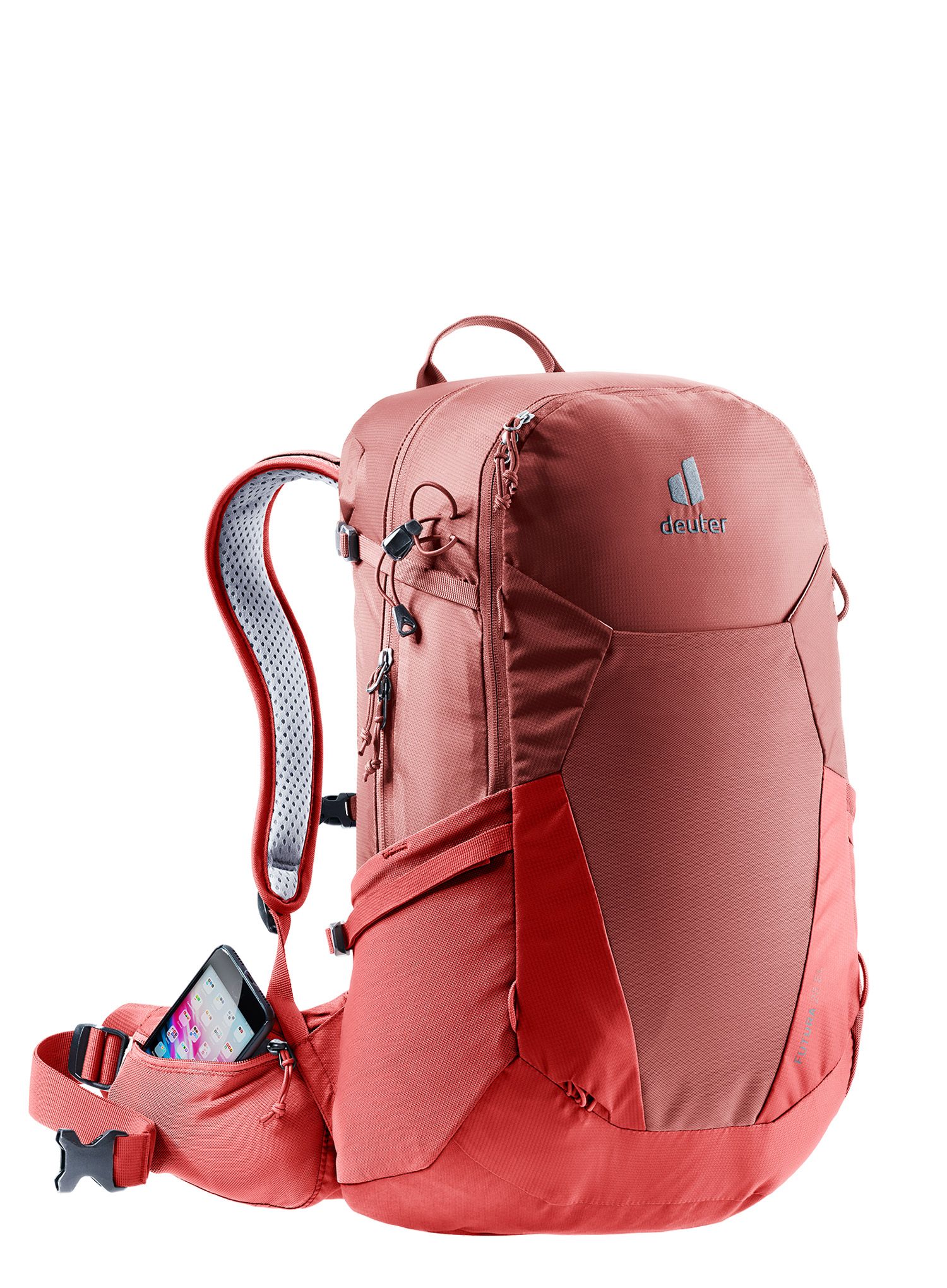 Ženski nahrbtnik Deuter Futura 25 SL - caspia/currant