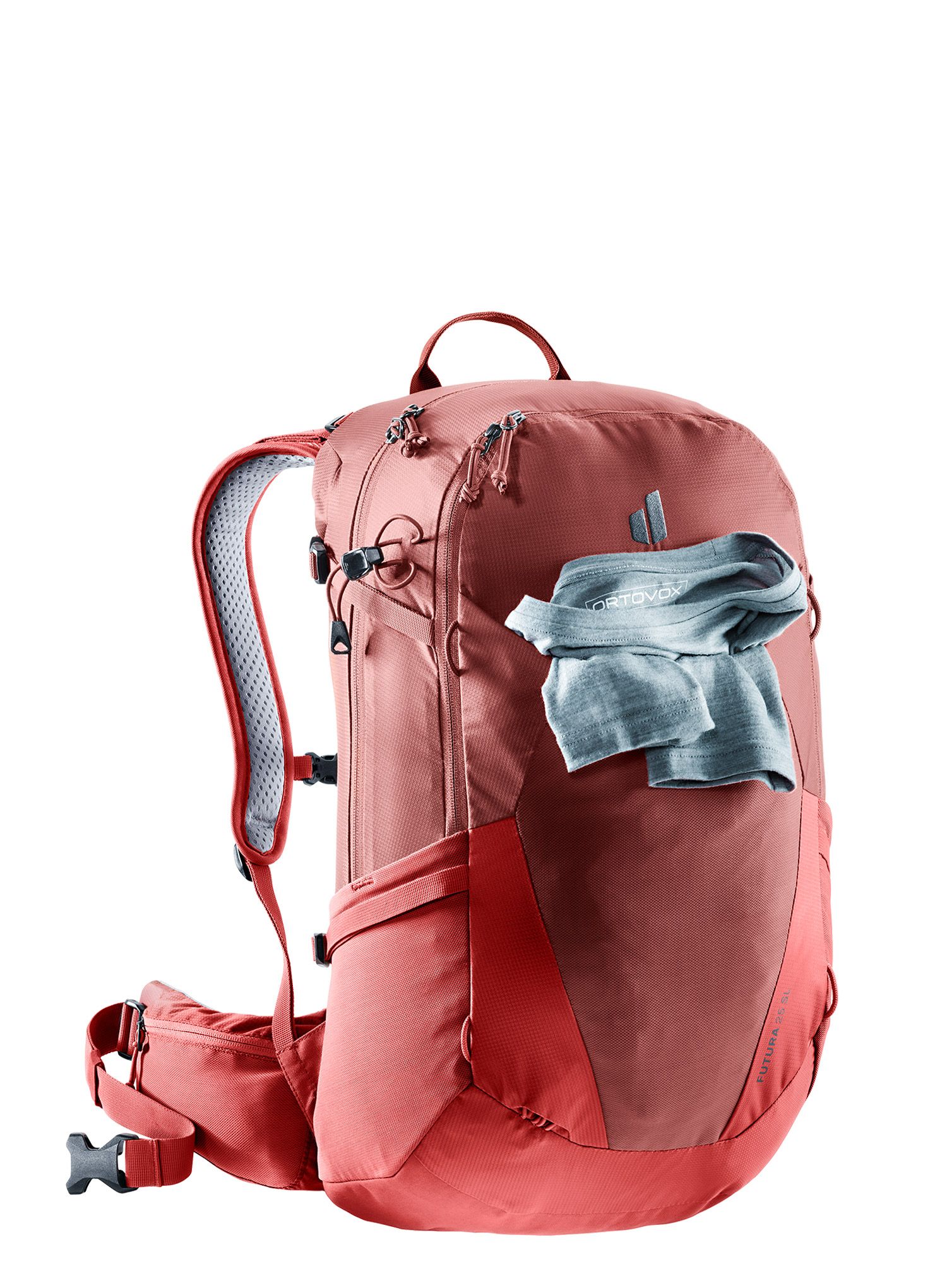 Ženski nahrbtnik Deuter Futura 25 SL - caspia/currant