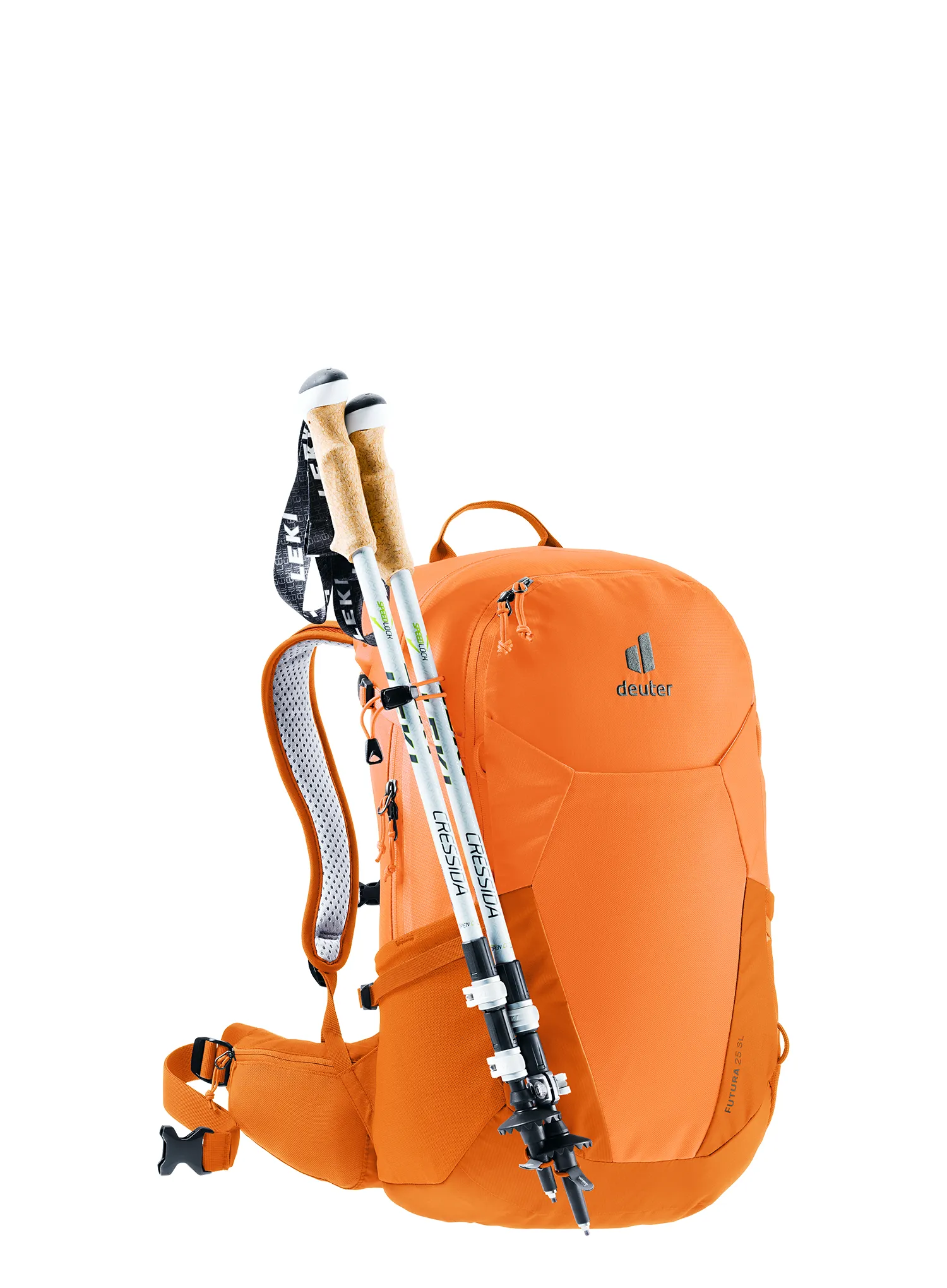 Ženski pohodniški nahrbtnik Deuter Futura 25 SL - peach/tuscany