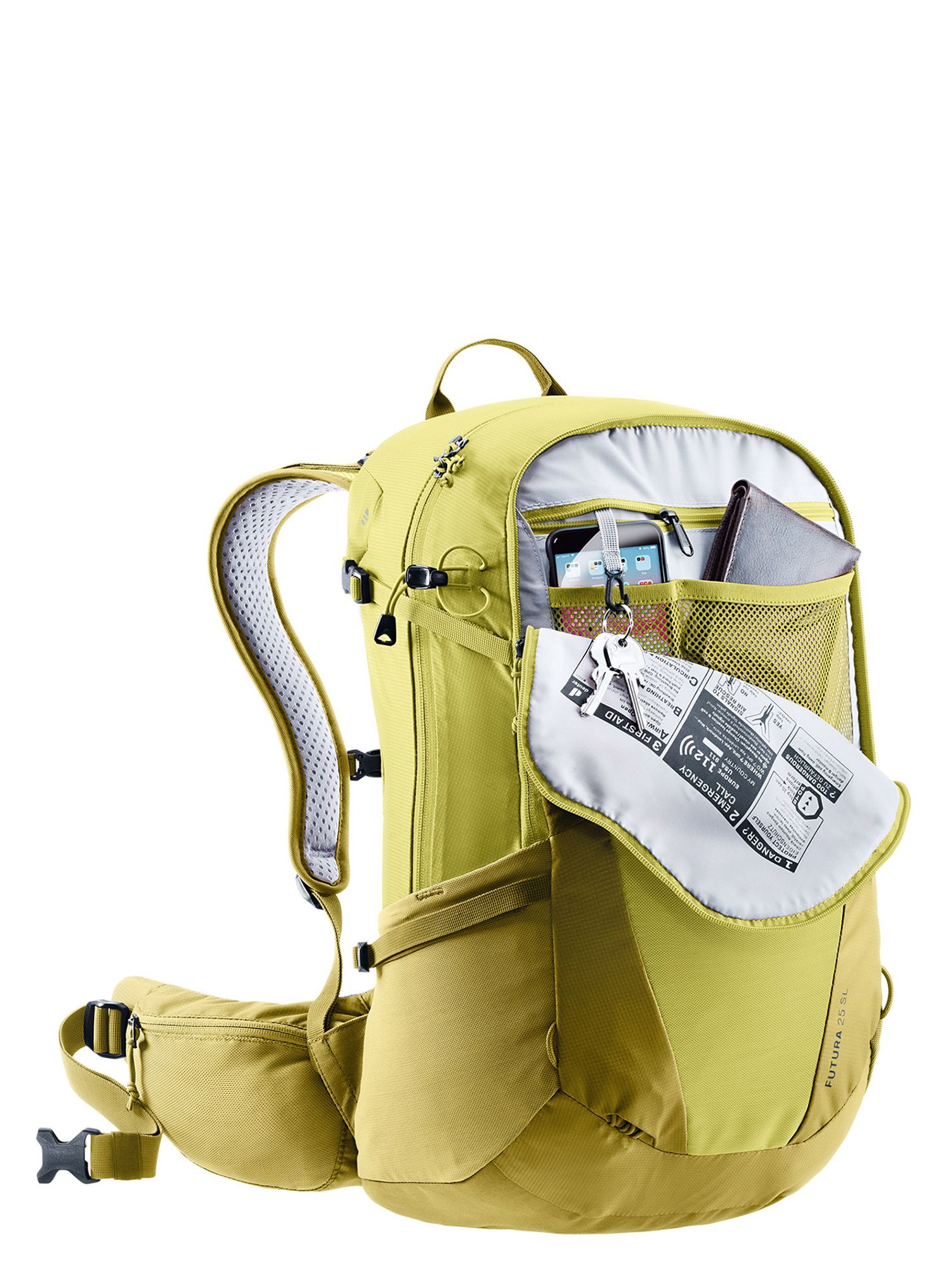 Ženski pohodniški nahrbtnik Deuter Futura 25 SL - sprout/linden