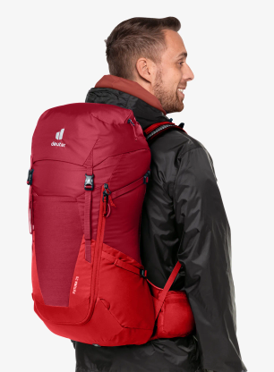 Pohodniški nahrbtnik Deuter Futura 26 - masala/cherry