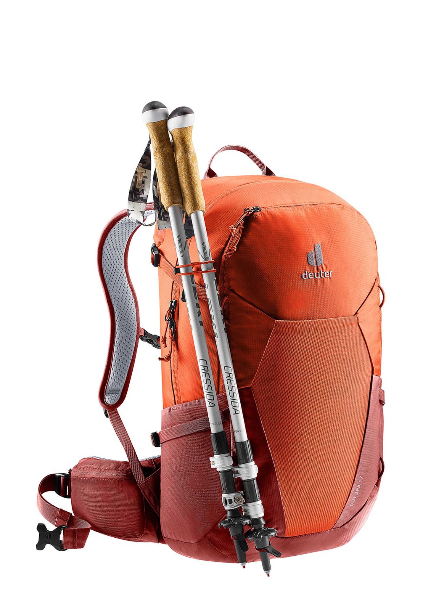 Pohodniški nahrbtnik Deuter Futura 27 - paprika/redwood