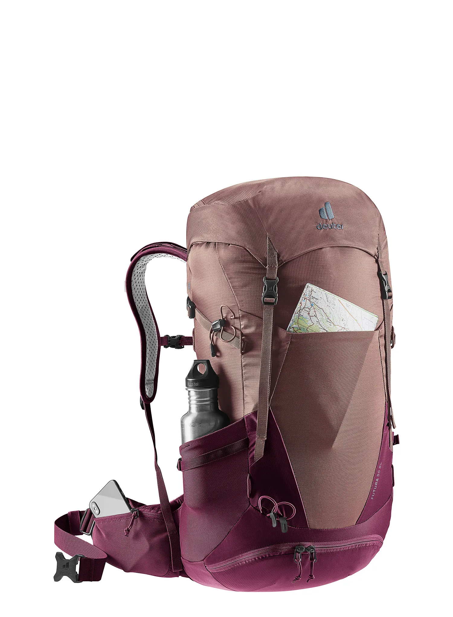 Ženski nahrbtnik Deuter Futura 30 SL - ashrose/cassis