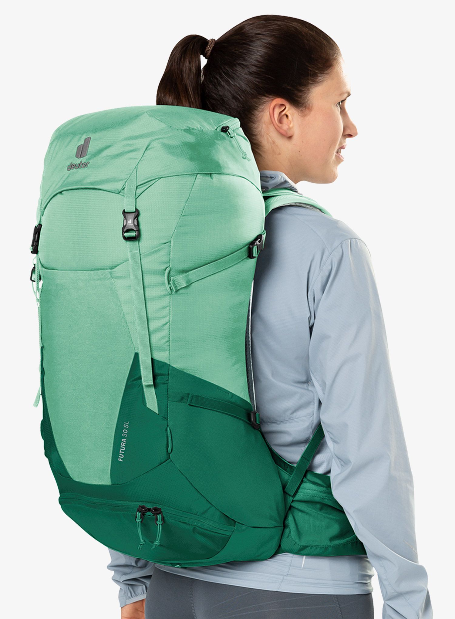 Ženski pohodniški nahrbtnik Deuter Futura 30 SL - spearmint/seagreen